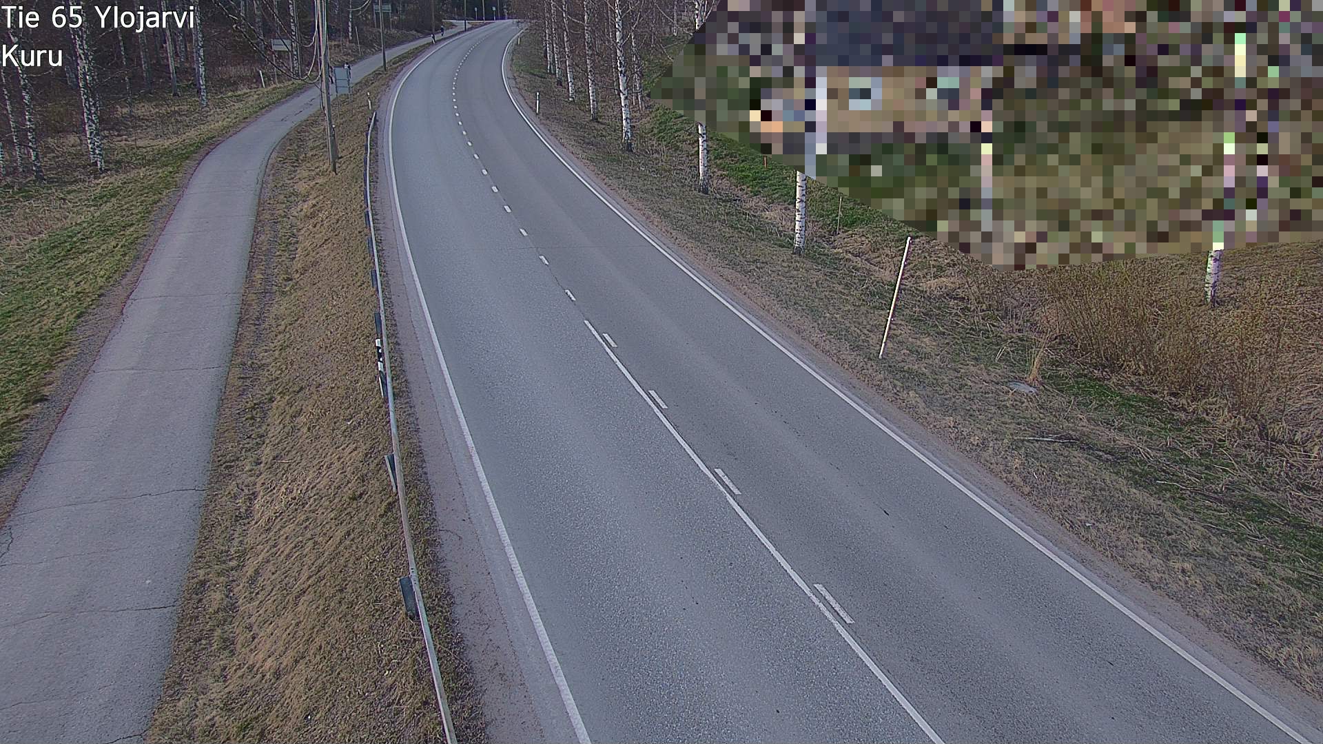 Weather Camera Image Road 65 Ylöjärvi, Kuru, Ylöjärvi, Pirkanmaa
