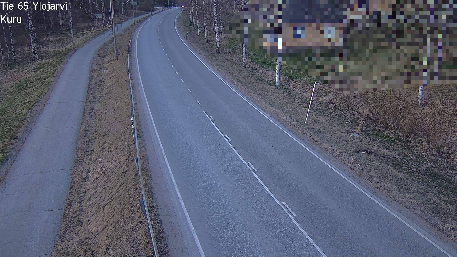 Weather Camera Image Road 65 Ylöjärvi, Kuru, Ylöjärvi, Pirkanmaa