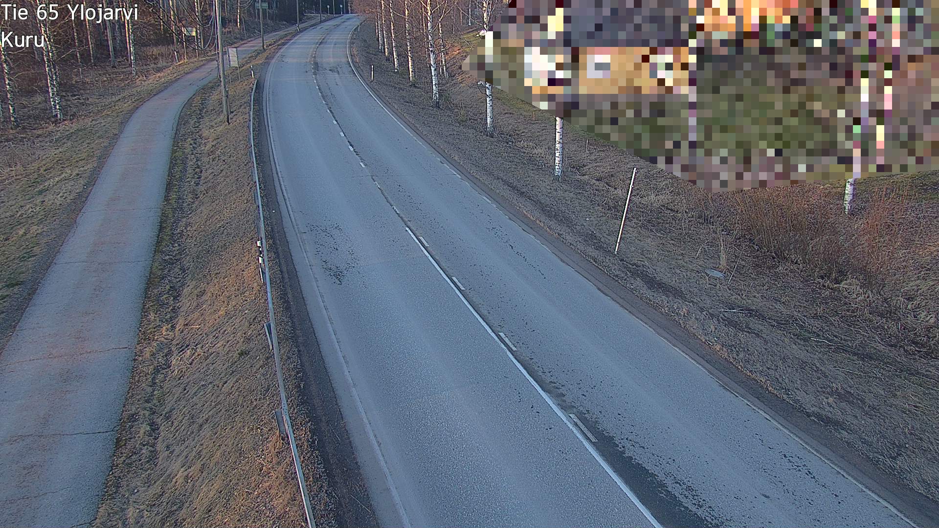 Weather Camera Image Väg 65 Ylöjärvi, Kuru, Ylöjärvi, Pirkanmaa