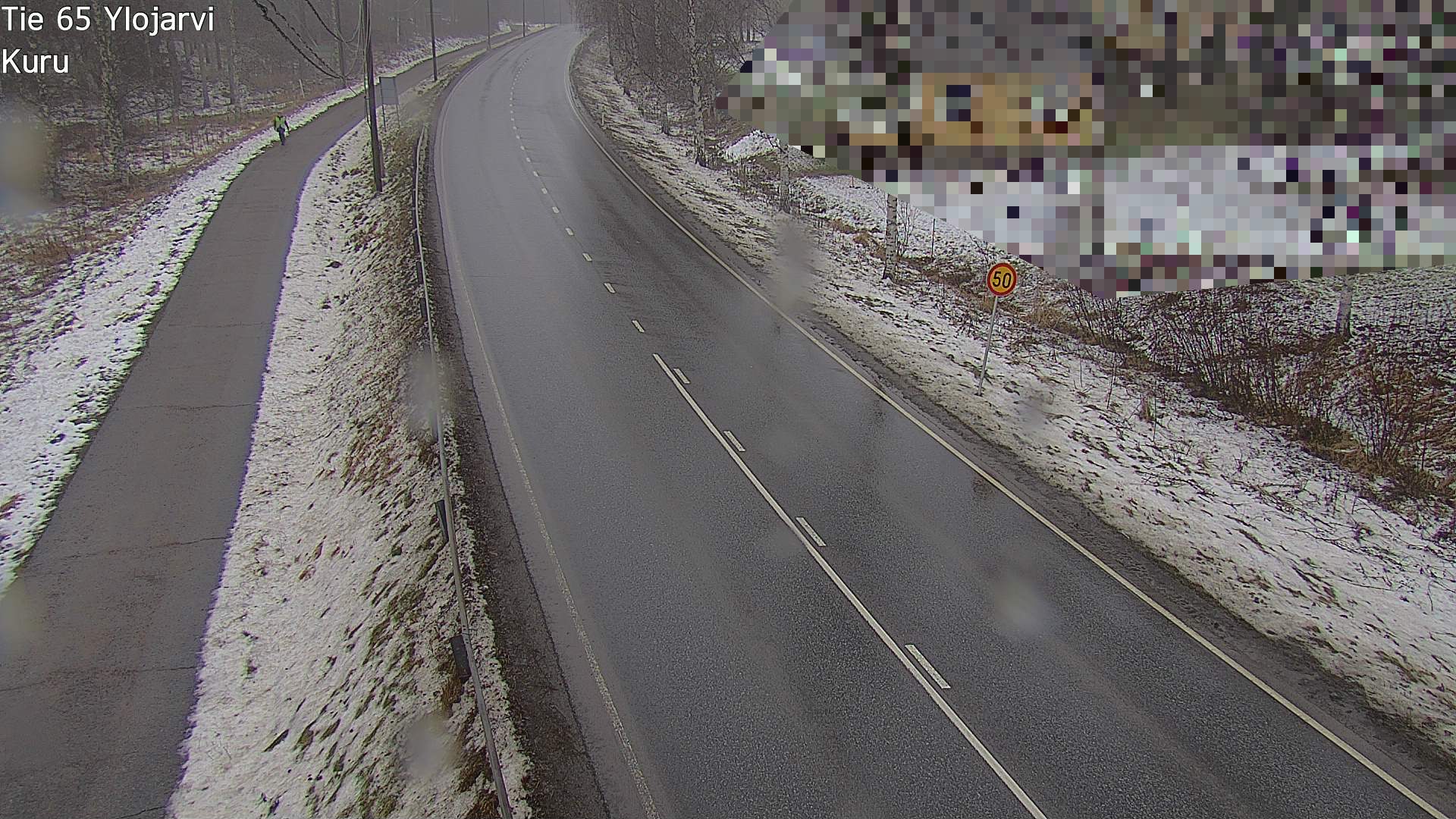 Weather Camera Image Road 65 Ylöjärvi, Kuru, Ylöjärvi, Pirkanmaa