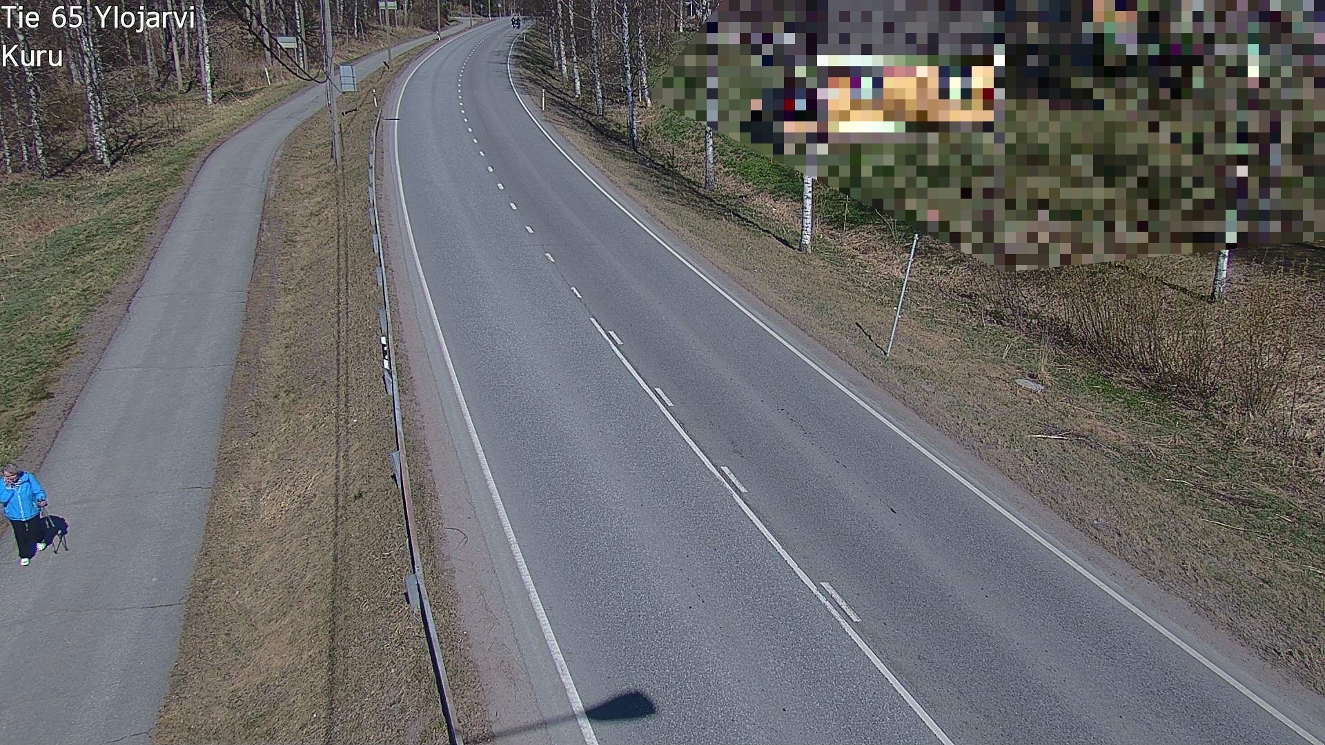 Weather Camera Image Väg 65 Ylöjärvi, Kuru, Ylöjärvi, Pirkanmaa