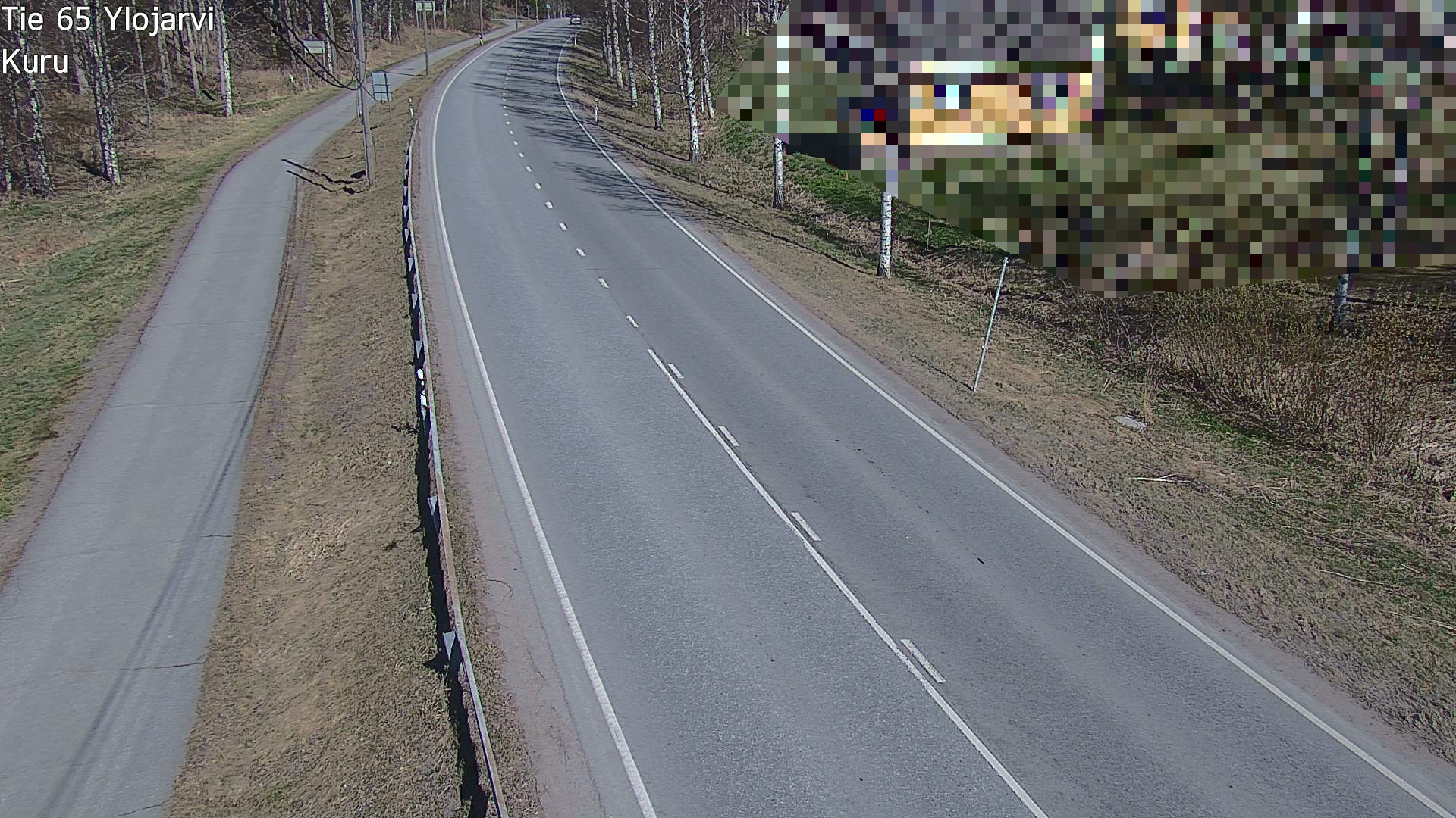 Weather Camera Image Väg 65 Ylöjärvi, Kuru, Ylöjärvi, Pirkanmaa