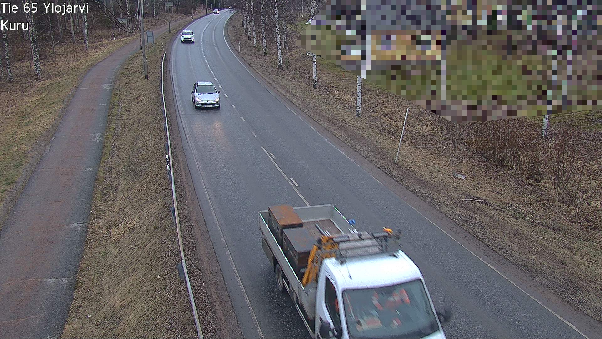 Weather Camera Image Road 65 Ylöjärvi, Kuru, Ylöjärvi, Pirkanmaa