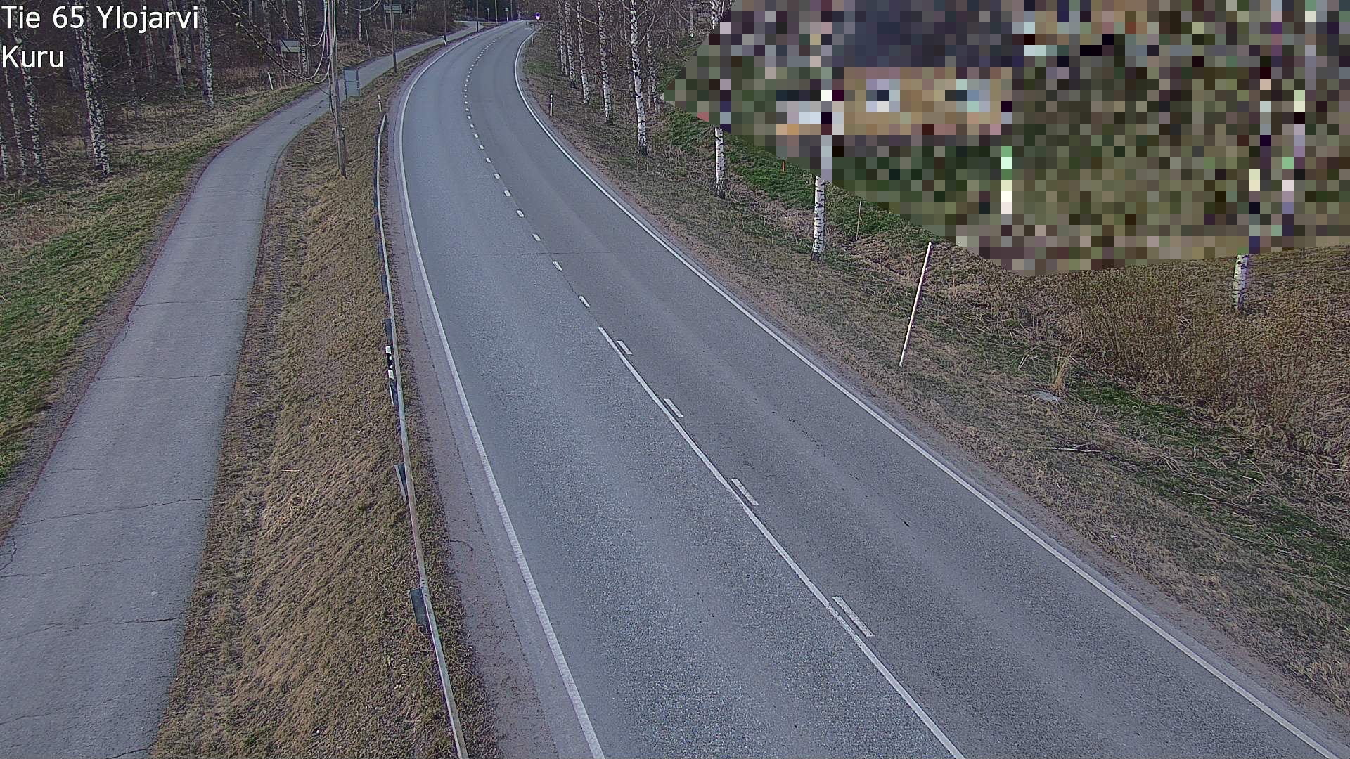 Weather Camera Image Road 65 Ylöjärvi, Kuru, Ylöjärvi, Pirkanmaa