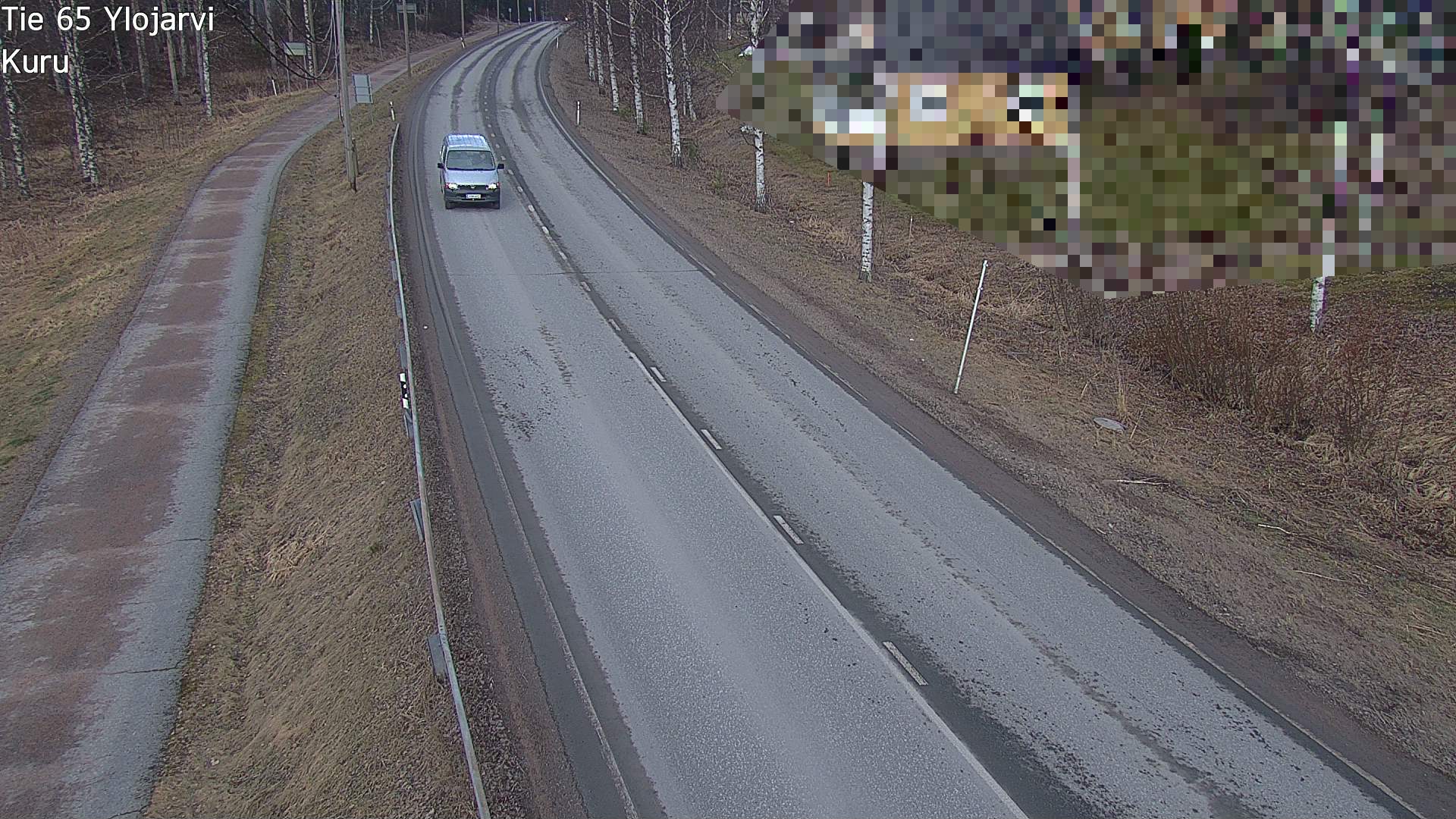 Weather Camera Image Road 65 Ylöjärvi, Kuru, Ylöjärvi, Pirkanmaa