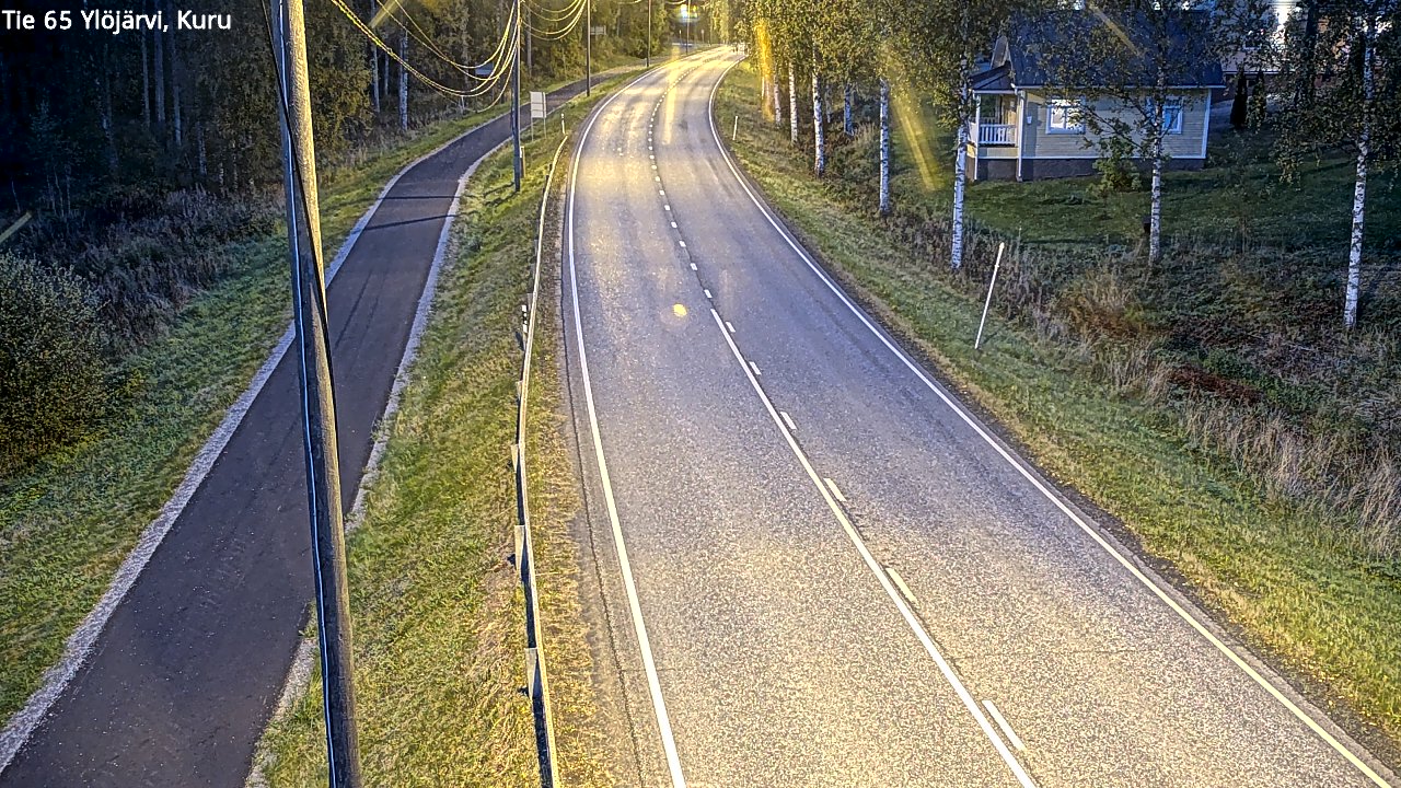 Kelikamerat Kuva Tie 65 Ylöjärvi, Kuru, Ylöjärvi, Pirkanmaa