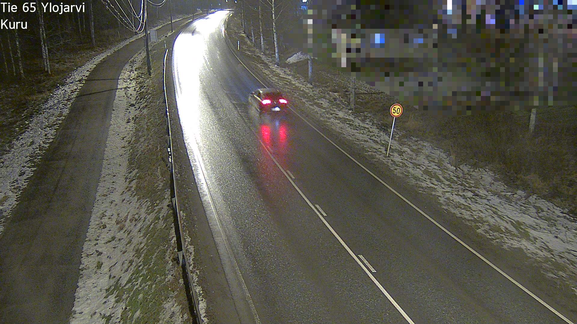 Weather Camera Image Väg 65 Ylöjärvi, Kuru, Ylöjärvi, Pirkanmaa