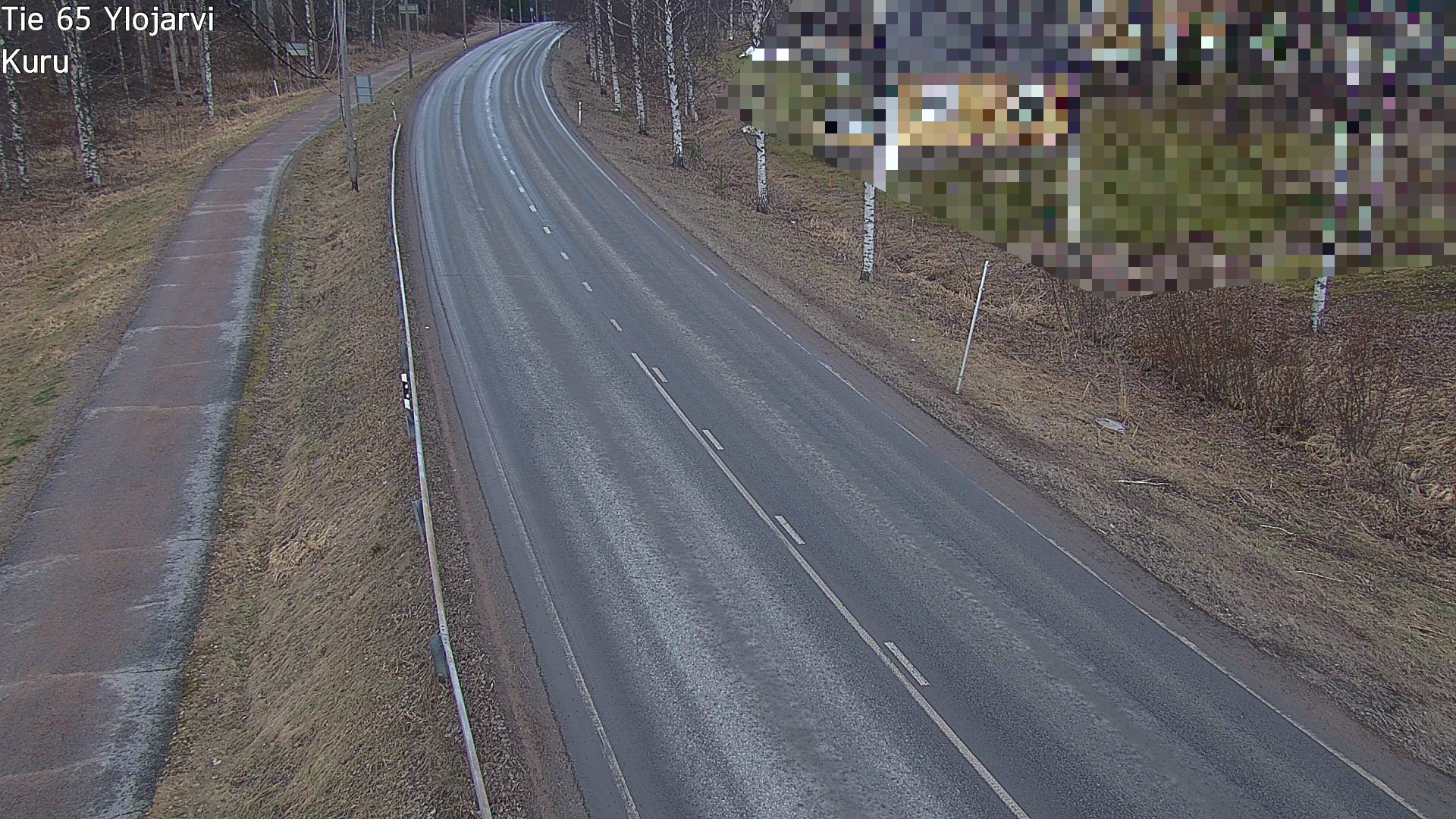 Weather Camera Image Road 65 Ylöjärvi, Kuru, Ylöjärvi, Pirkanmaa