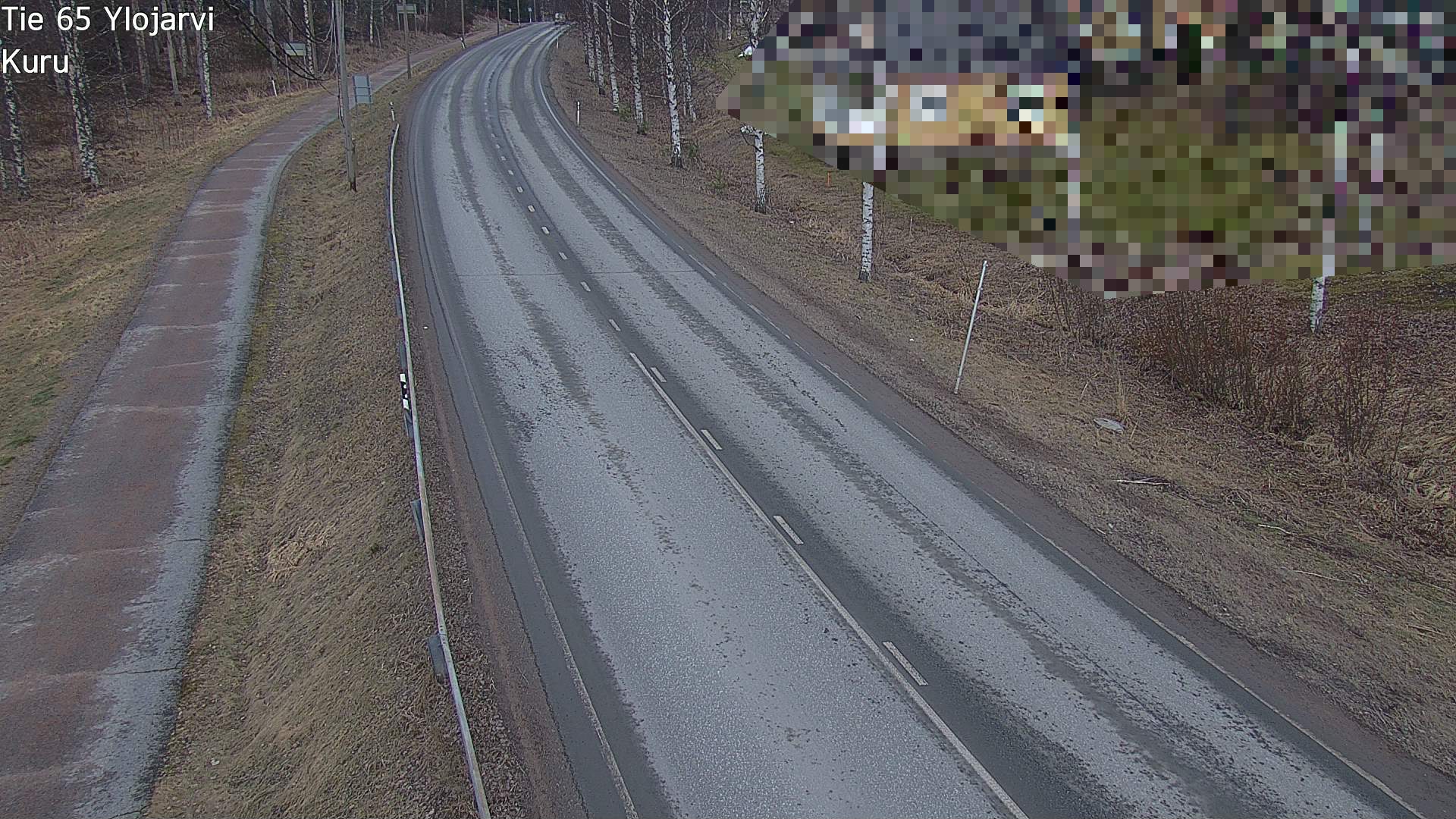 Weather Camera Image Road 65 Ylöjärvi, Kuru, Ylöjärvi, Pirkanmaa