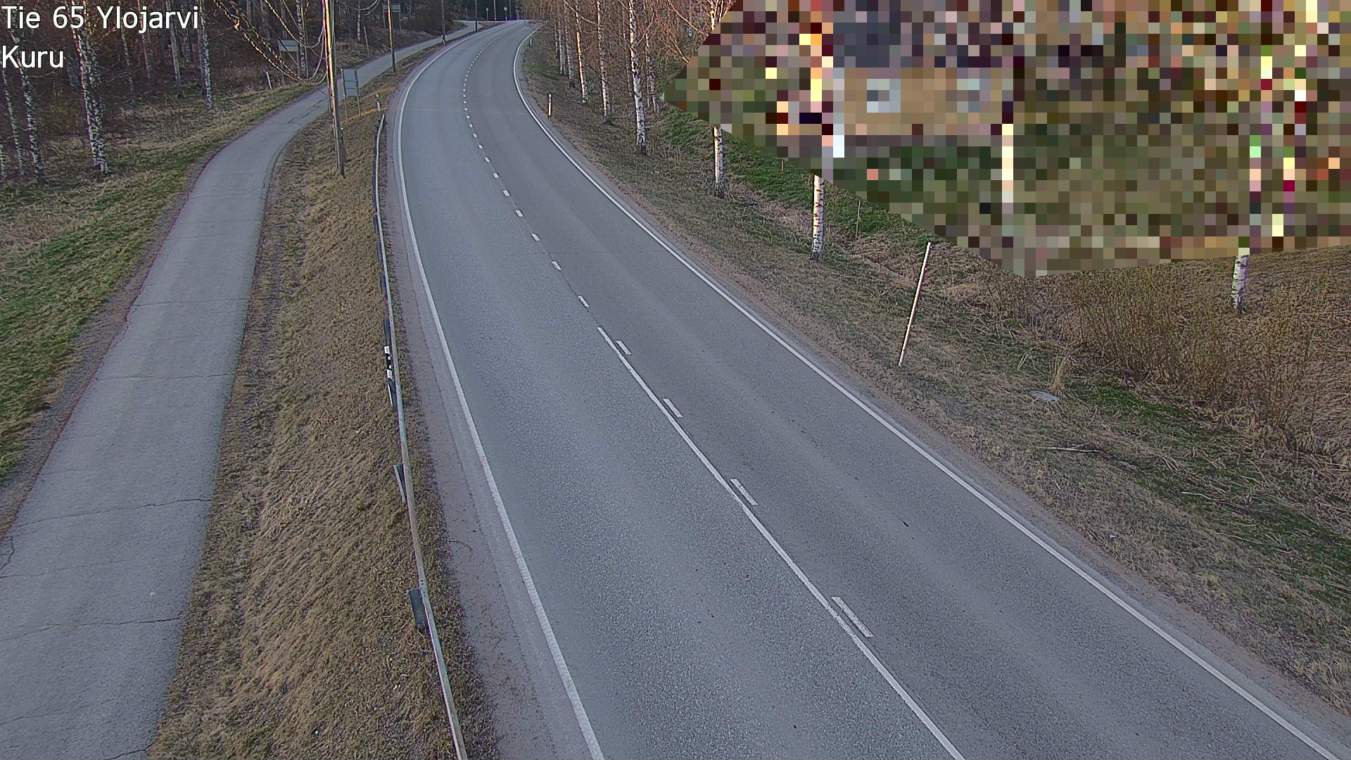 Weather Camera Image Road 65 Ylöjärvi, Kuru, Ylöjärvi, Pirkanmaa
