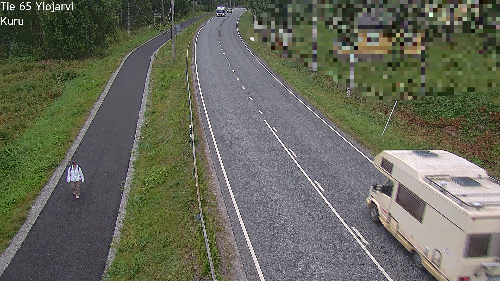 Weather Camera Image Road 65 Ylöjärvi, Kuru, Ylöjärvi, Pirkanmaa