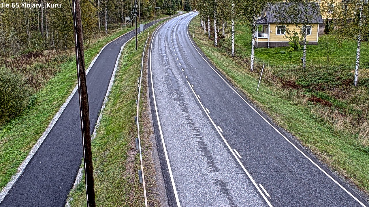 Weather Camera Image Road 65 Ylöjärvi, Kuru, Ylöjärvi, Pirkanmaa