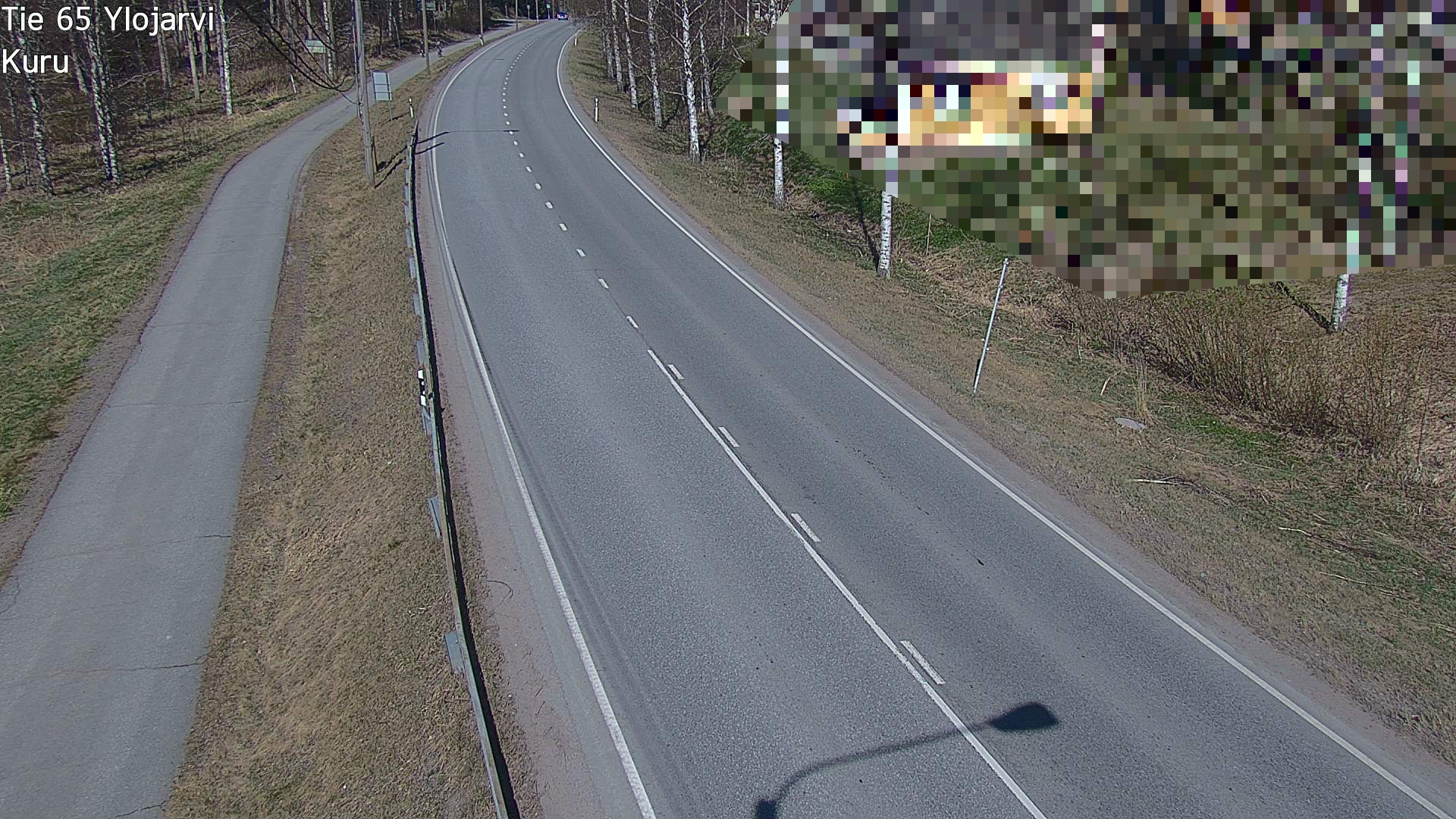 Weather Camera Image Väg 65 Ylöjärvi, Kuru, Ylöjärvi, Pirkanmaa