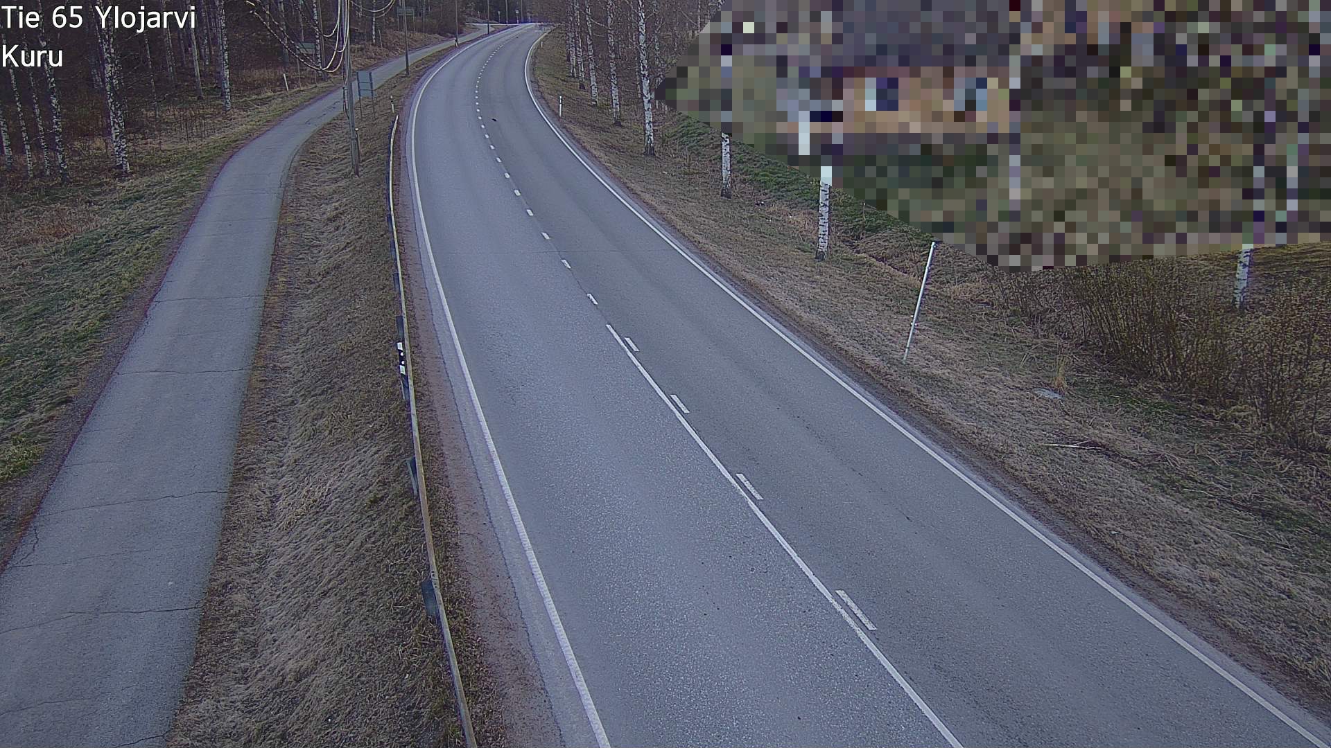 Weather Camera Image Road 65 Ylöjärvi, Kuru, Ylöjärvi, Pirkanmaa