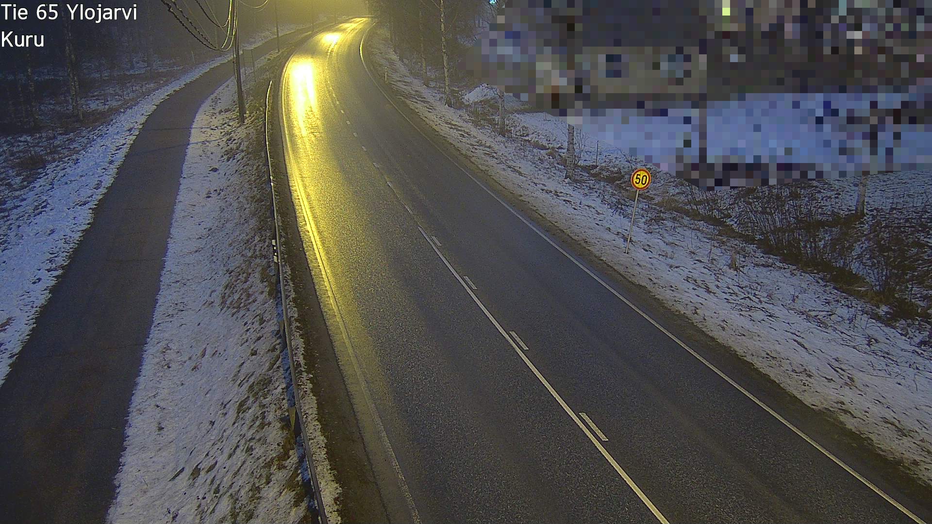 Weather Camera Image Road 65 Ylöjärvi, Kuru, Ylöjärvi, Pirkanmaa