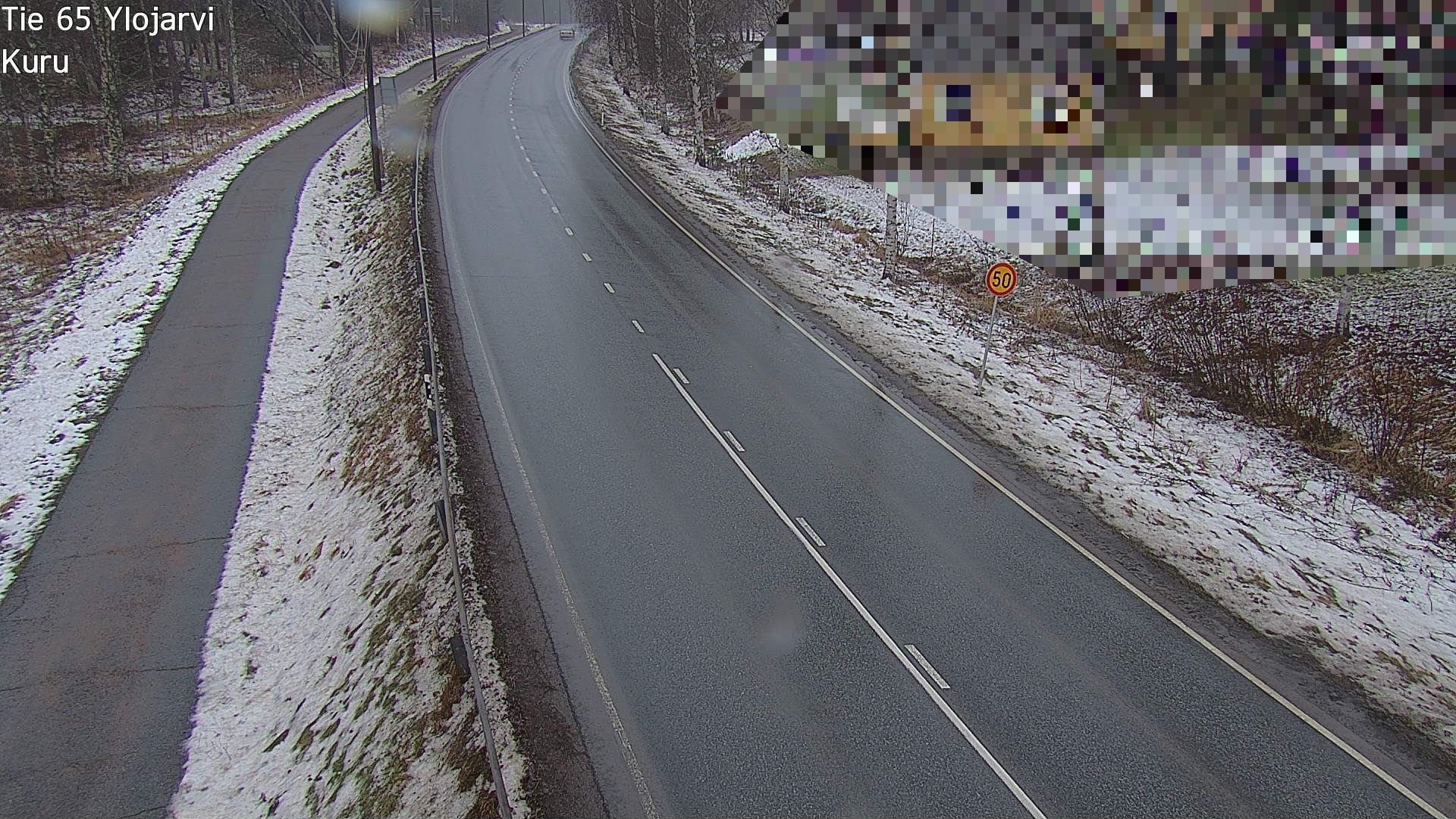 Weather Camera Image Road 65 Ylöjärvi, Kuru, Ylöjärvi, Pirkanmaa