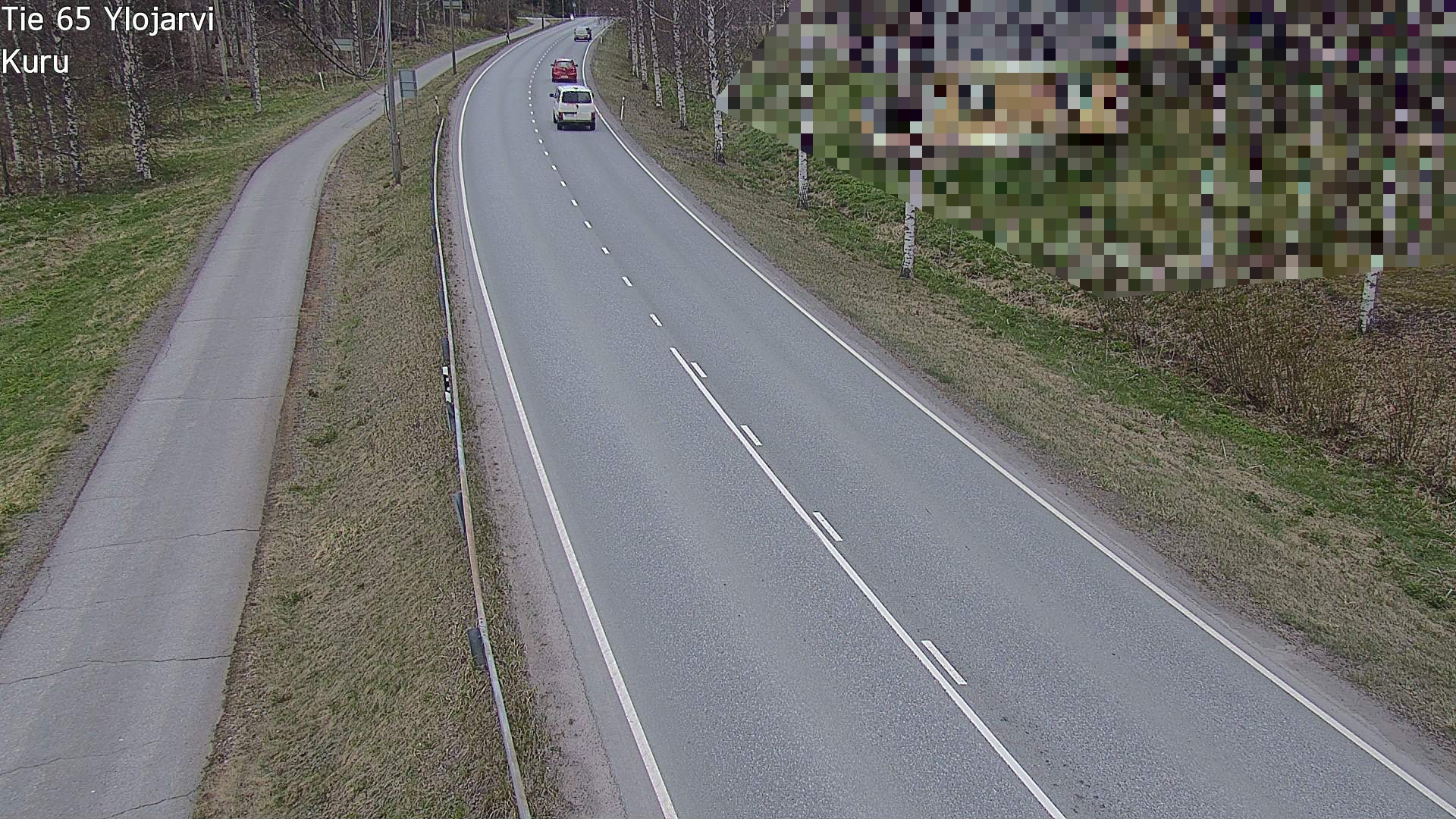 Weather Camera Image Väg 65 Ylöjärvi, Kuru, Ylöjärvi, Pirkanmaa