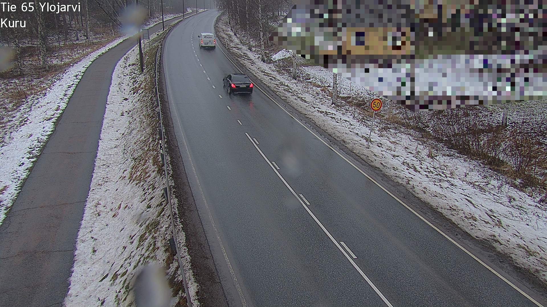 Weather Camera Image Road 65 Ylöjärvi, Kuru, Ylöjärvi, Pirkanmaa