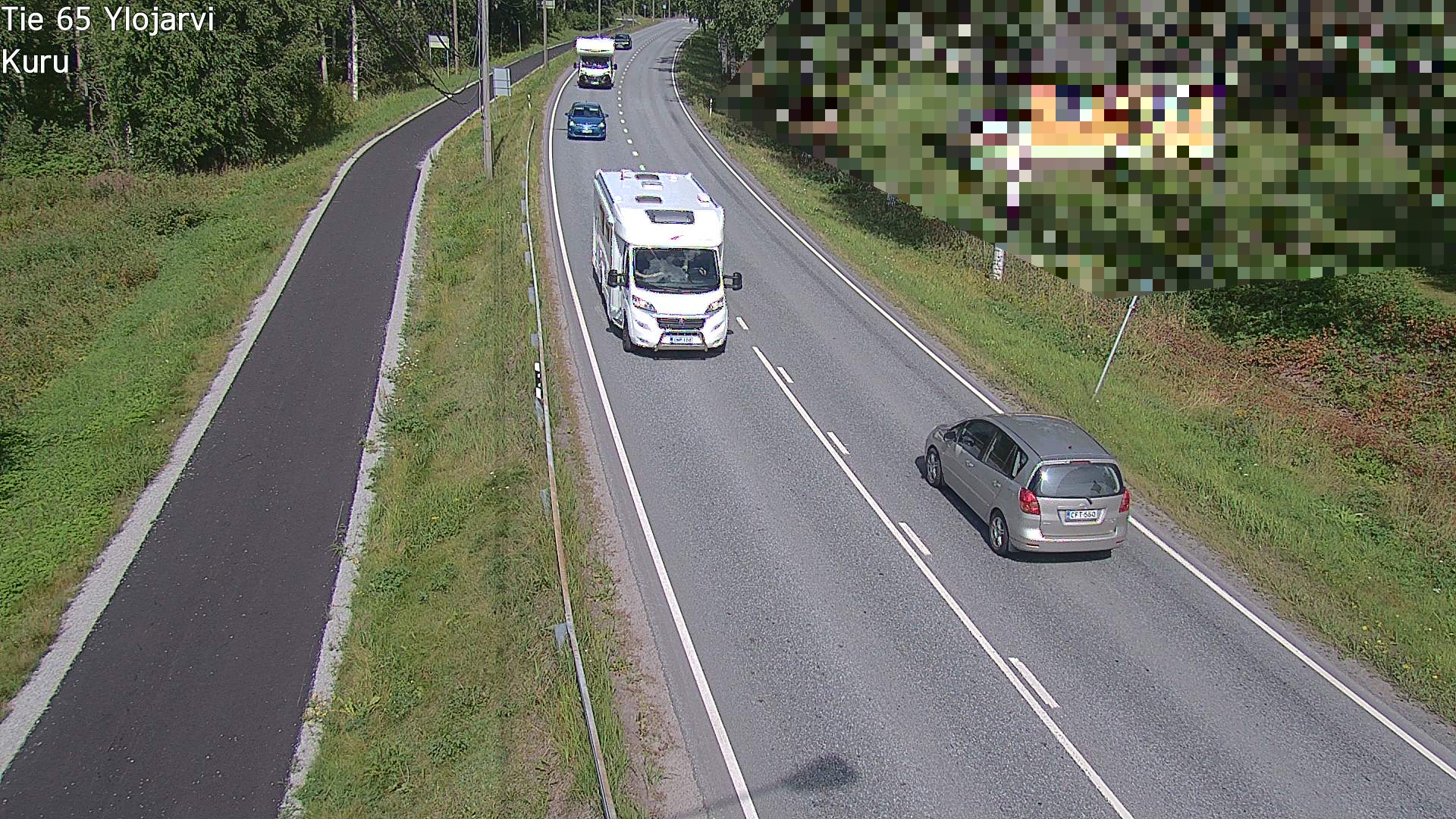 Kelikamerat Kuva Tie 65 Ylöjärvi, Kuru, Ylöjärvi, Pirkanmaa