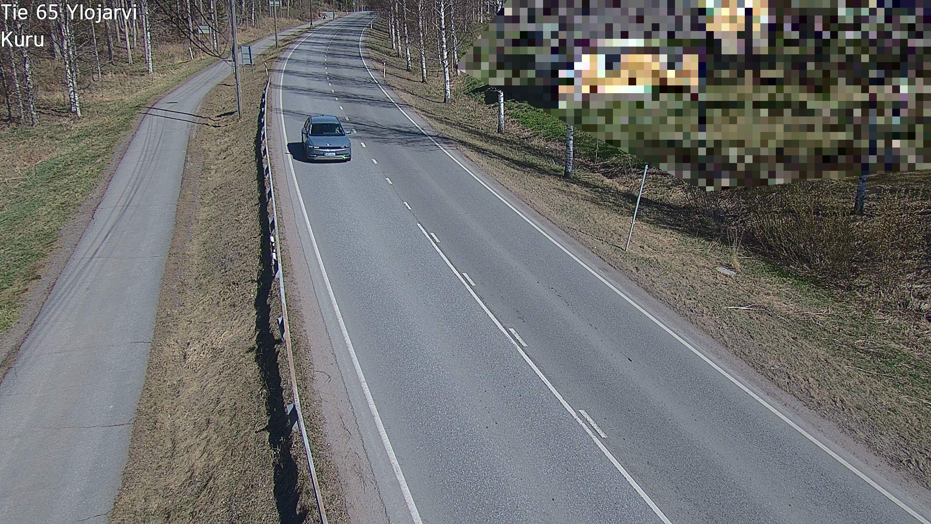 Weather Camera Image Väg 65 Ylöjärvi, Kuru, Ylöjärvi, Pirkanmaa