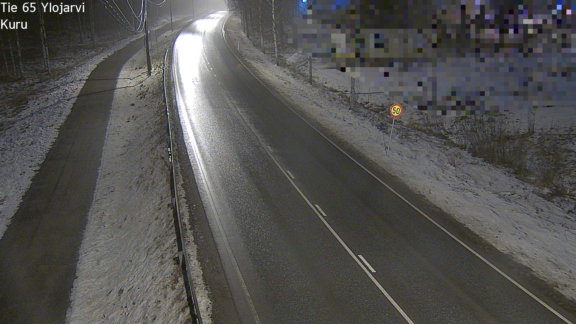 Weather Camera Image Road 65 Ylöjärvi, Kuru, Ylöjärvi, Pirkanmaa
