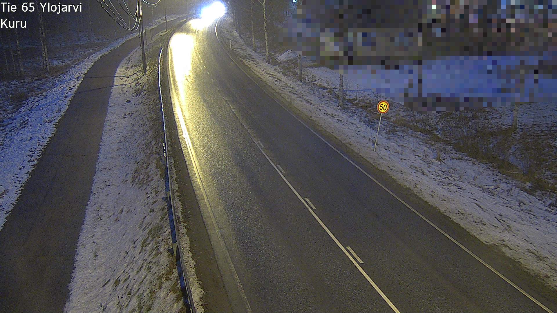 Weather Camera Image Road 65 Ylöjärvi, Kuru, Ylöjärvi, Pirkanmaa