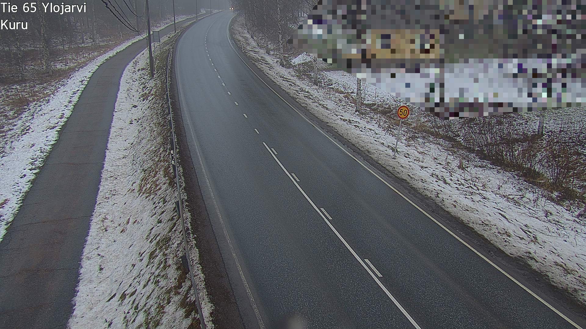 Weather Camera Image Road 65 Ylöjärvi, Kuru, Ylöjärvi, Pirkanmaa