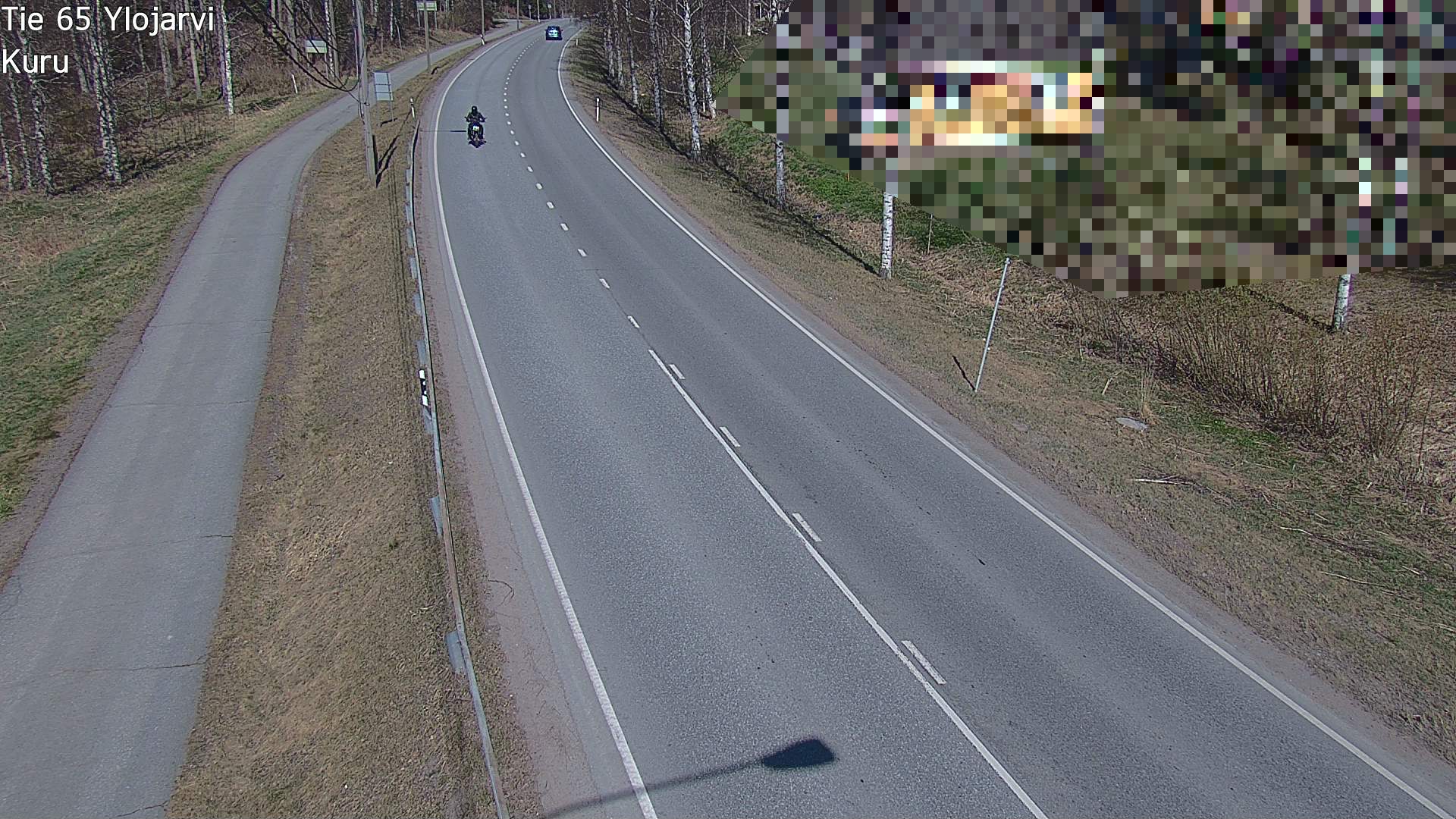 Weather Camera Image Väg 65 Ylöjärvi, Kuru, Ylöjärvi, Pirkanmaa