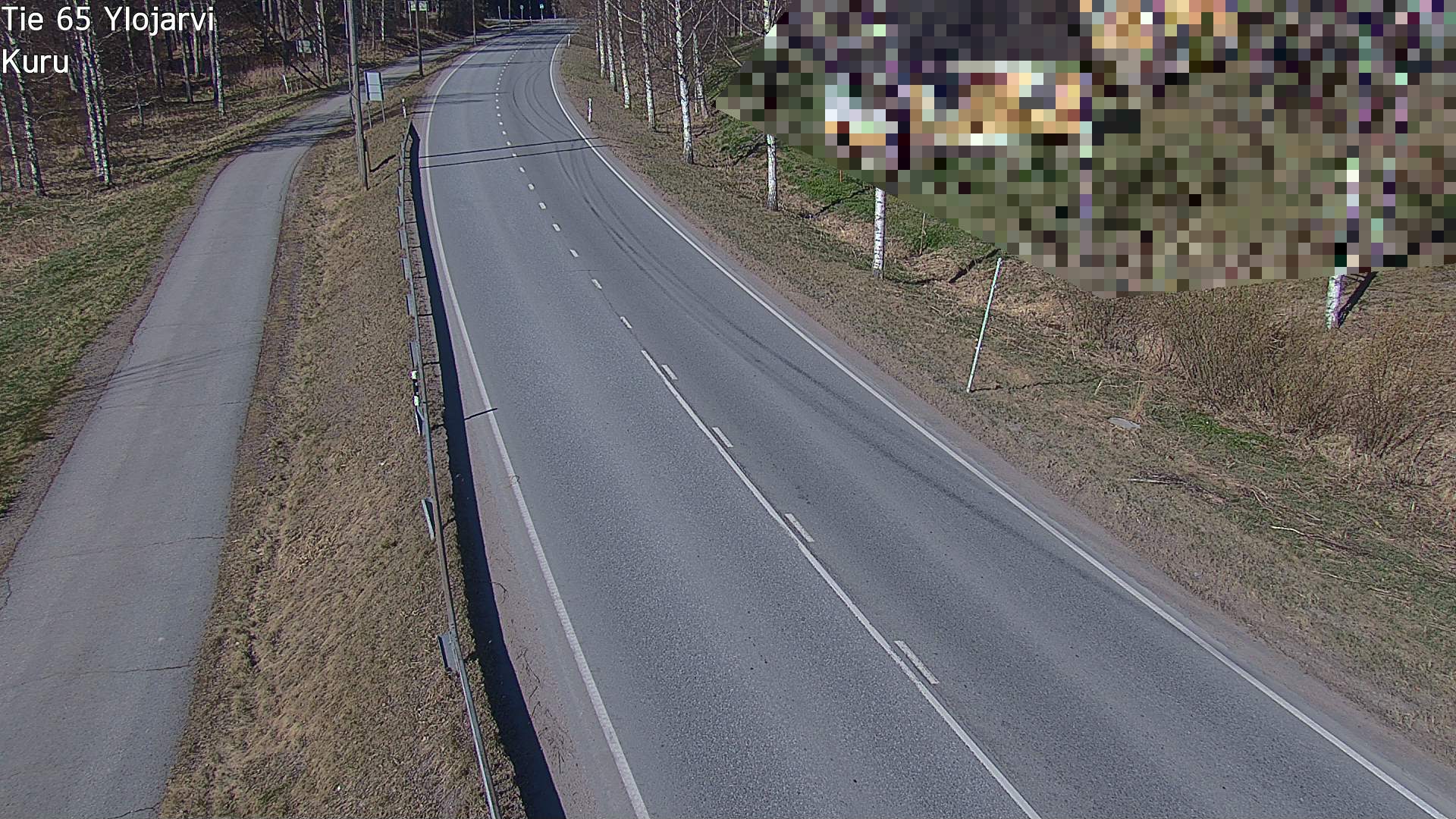 Weather Camera Image Road 65 Ylöjärvi, Kuru, Ylöjärvi, Pirkanmaa