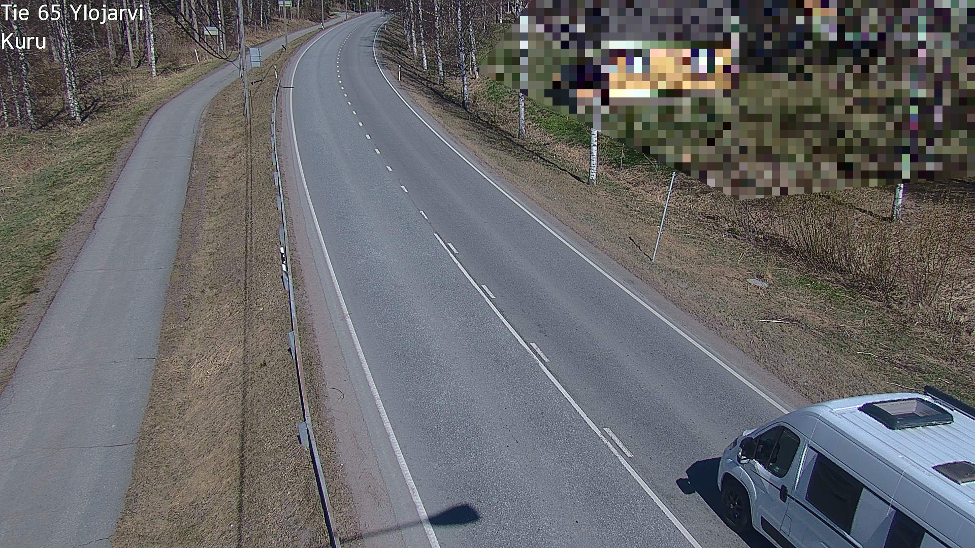 Weather Camera Image Road 65 Ylöjärvi, Kuru, Ylöjärvi, Pirkanmaa