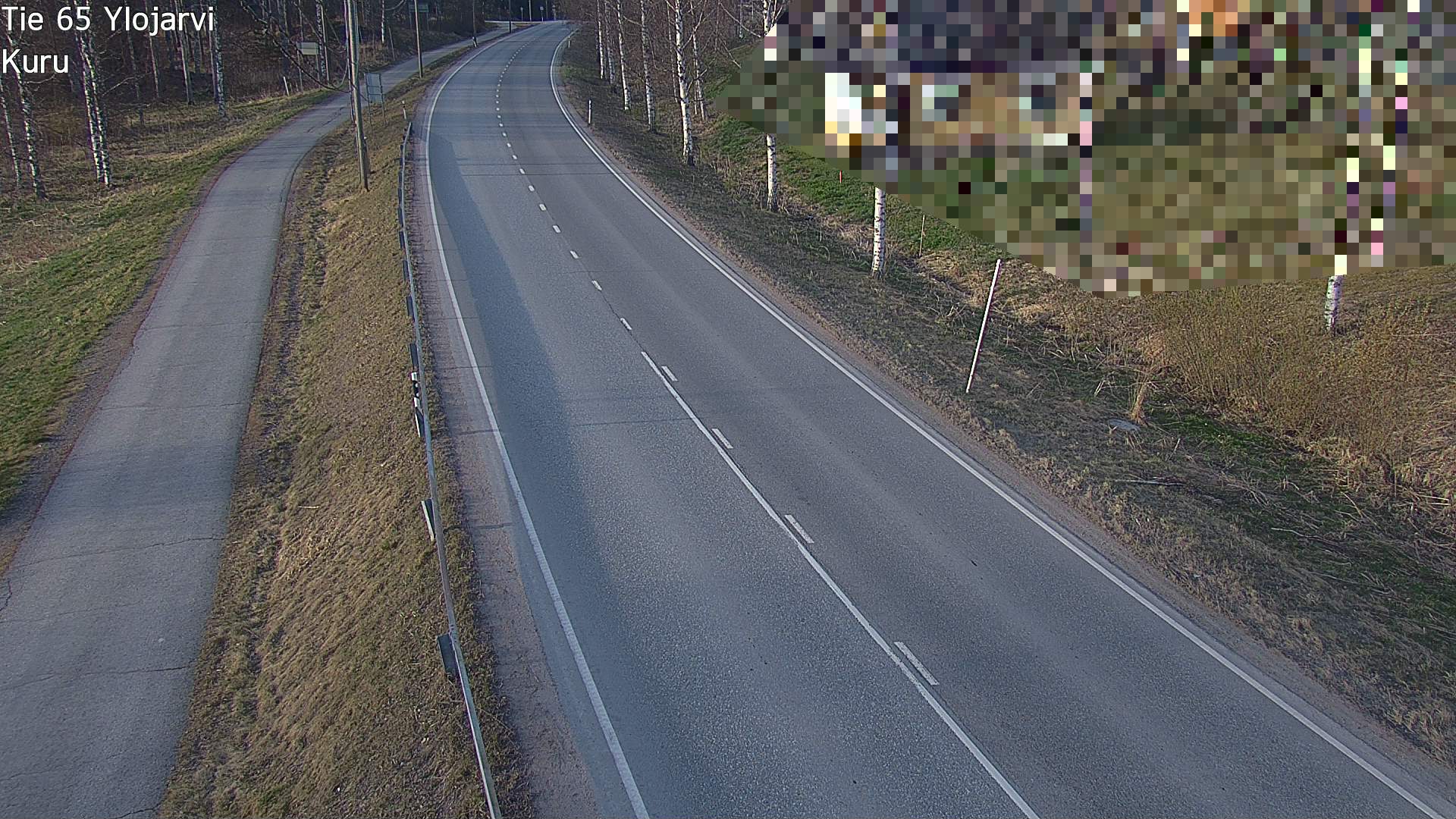 Weather Camera Image Road 65 Ylöjärvi, Kuru, Ylöjärvi, Pirkanmaa
