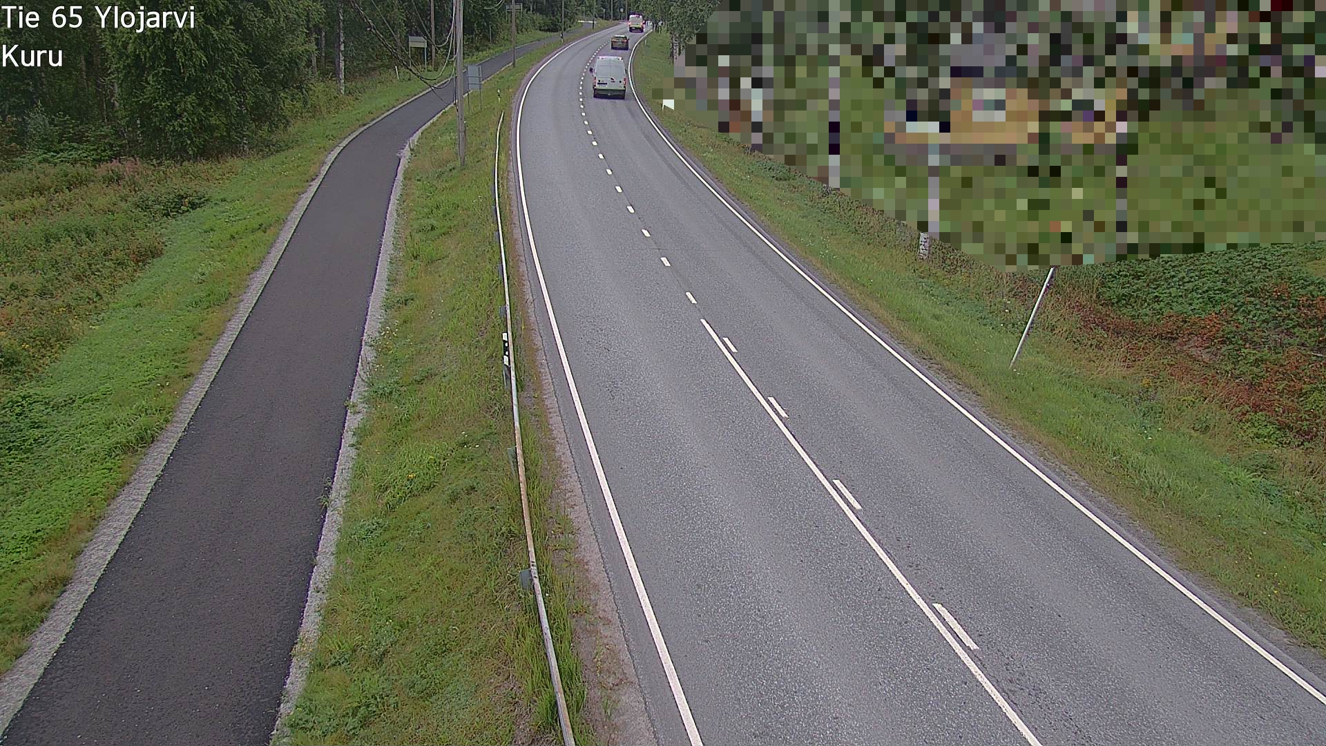 Weather Camera Image Road 65 Ylöjärvi, Kuru, Ylöjärvi, Pirkanmaa