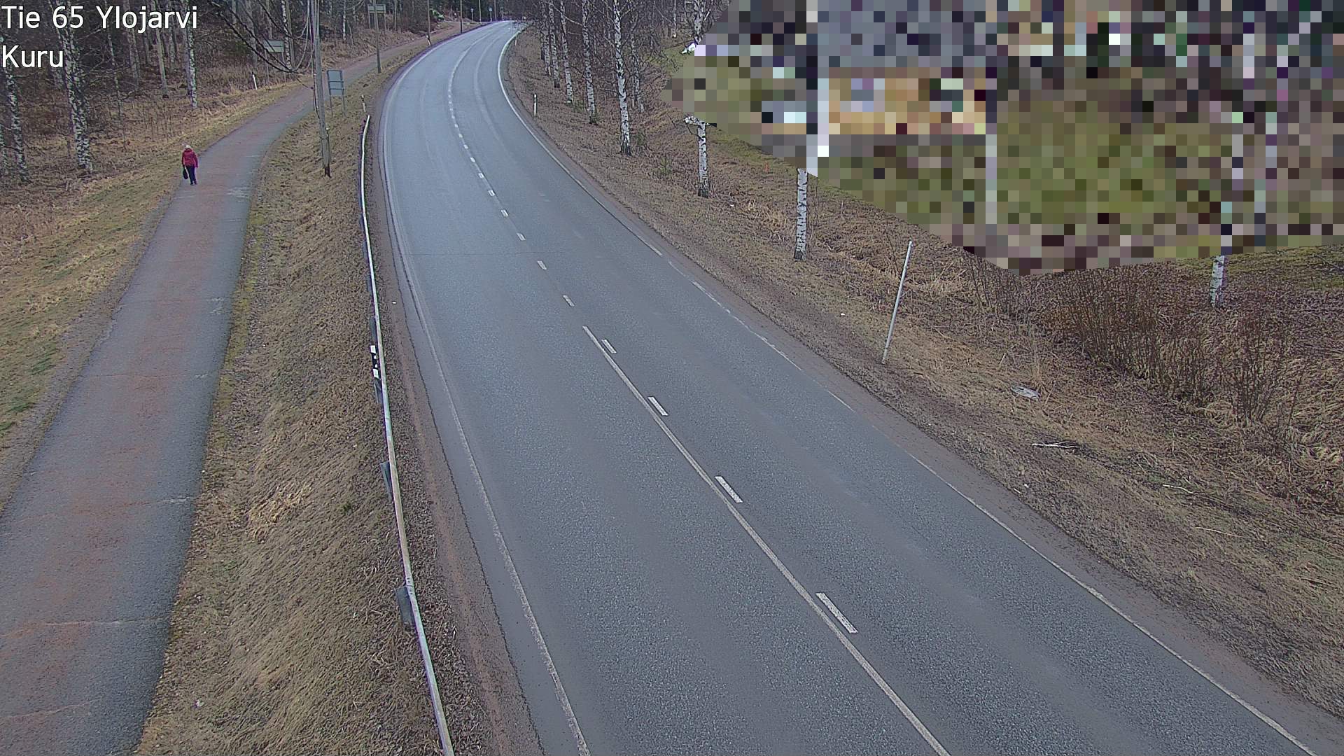 Weather Camera Image Road 65 Ylöjärvi, Kuru, Ylöjärvi, Pirkanmaa