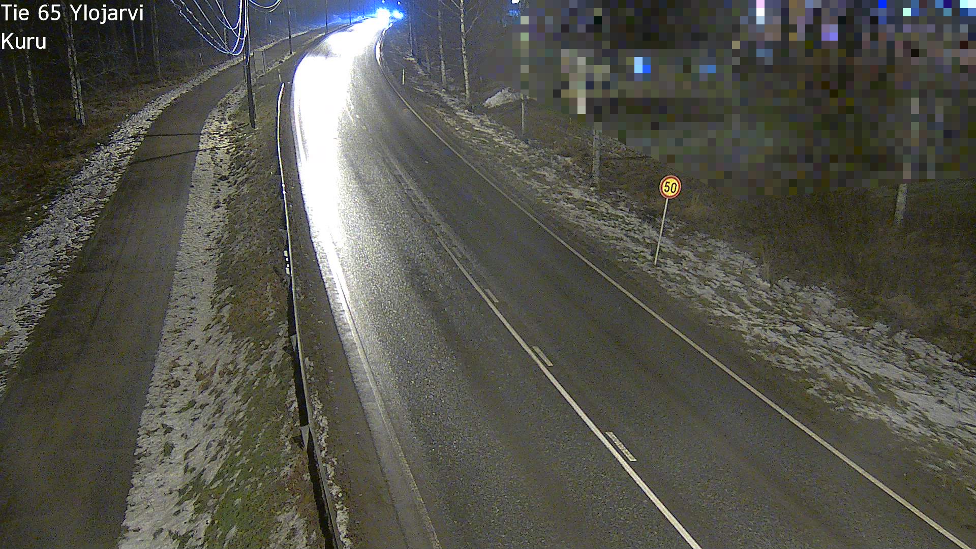 Weather Camera Image Väg 65 Ylöjärvi, Kuru, Ylöjärvi, Pirkanmaa