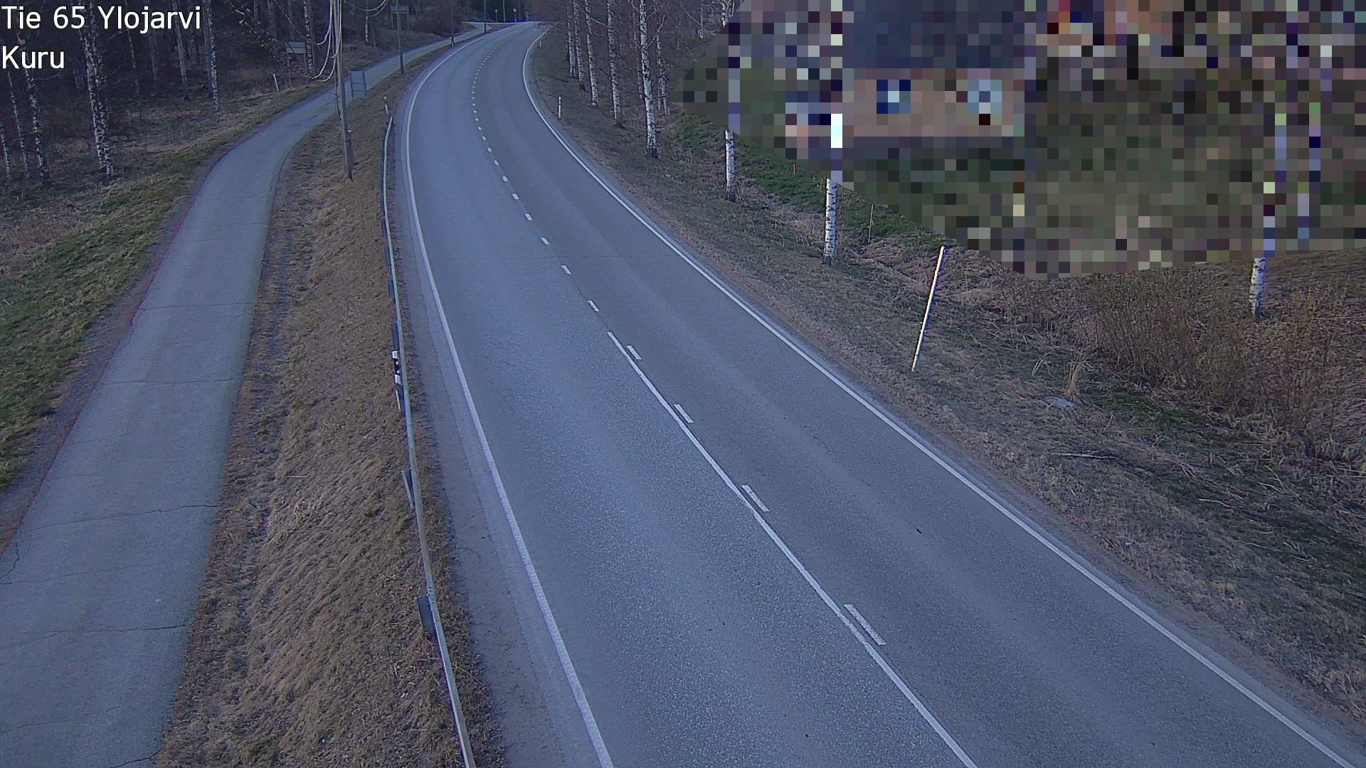Weather Camera Image Road 65 Ylöjärvi, Kuru, Ylöjärvi, Pirkanmaa