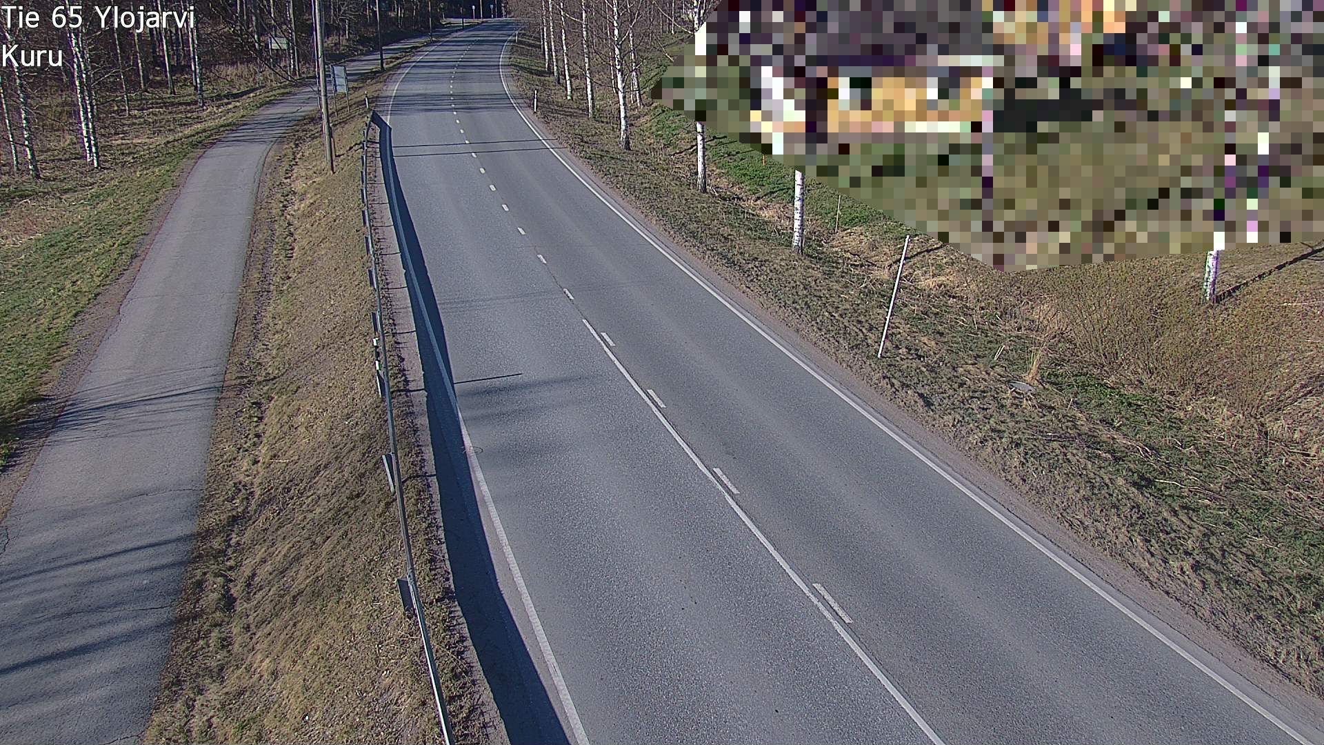 Weather Camera Image Road 65 Ylöjärvi, Kuru, Ylöjärvi, Pirkanmaa