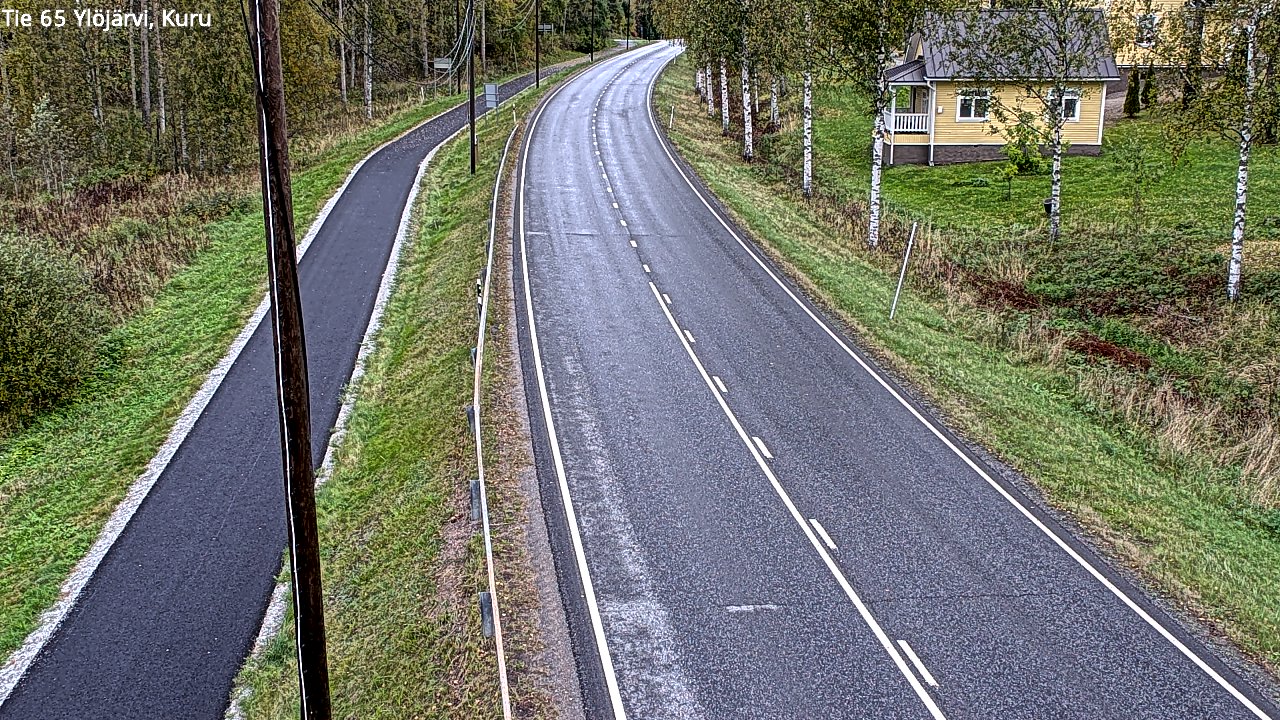 Weather Camera Image Road 65 Ylöjärvi, Kuru, Ylöjärvi, Pirkanmaa