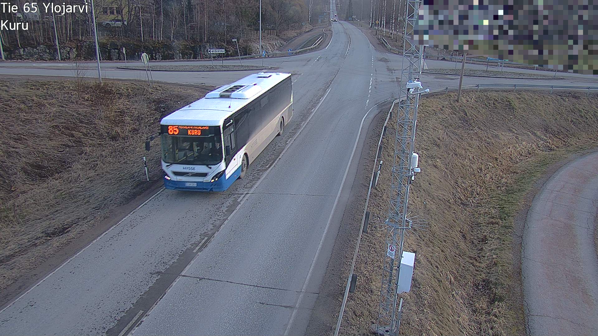 Weather Camera Image Väg 65 Ylöjärvi, Kuru, Ylöjärvi, Pirkanmaa