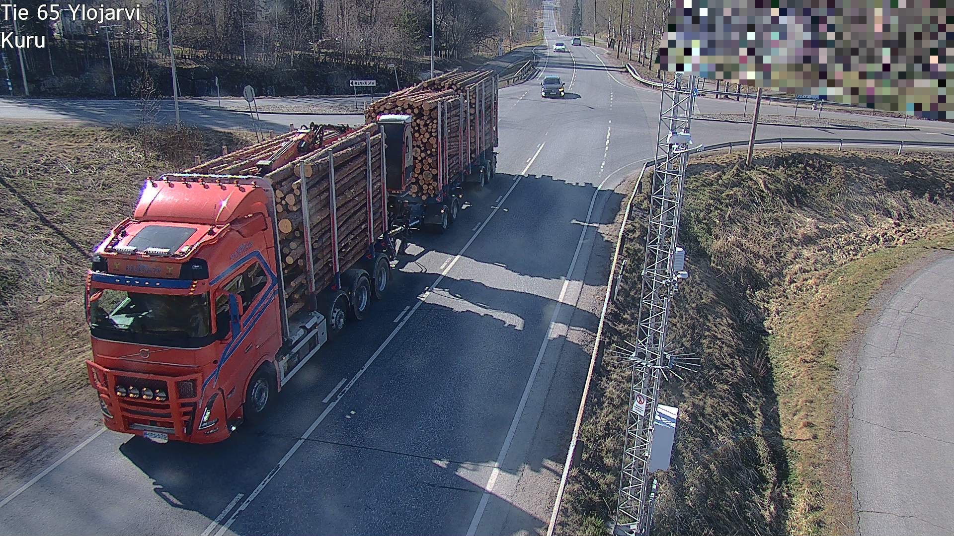 Weather Camera Image Road 65 Ylöjärvi, Kuru, Ylöjärvi, Pirkanmaa