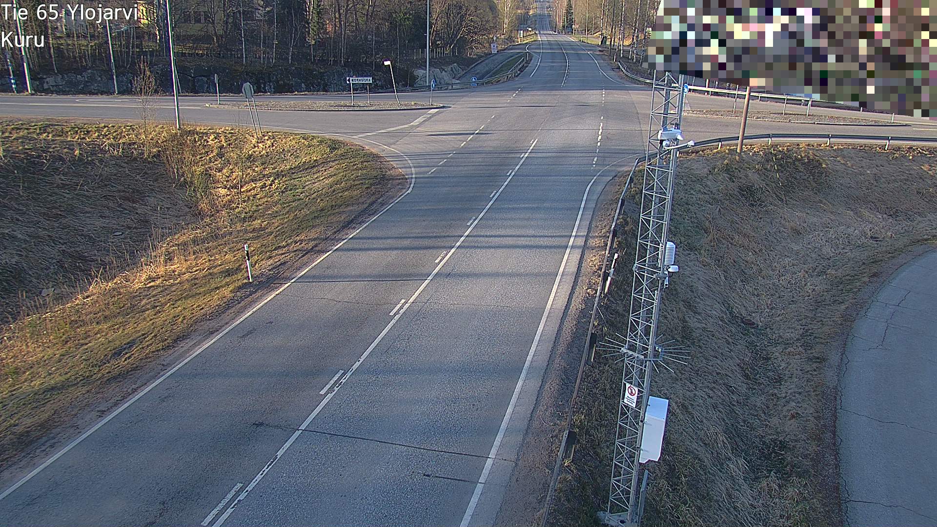 Weather Camera Image Väg 65 Ylöjärvi, Kuru, Ylöjärvi, Pirkanmaa