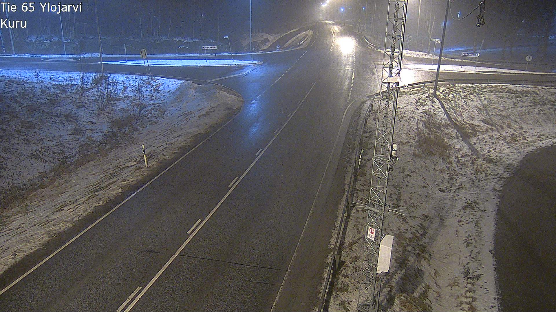 Weather Camera Image Väg 65 Ylöjärvi, Kuru, Ylöjärvi, Pirkanmaa