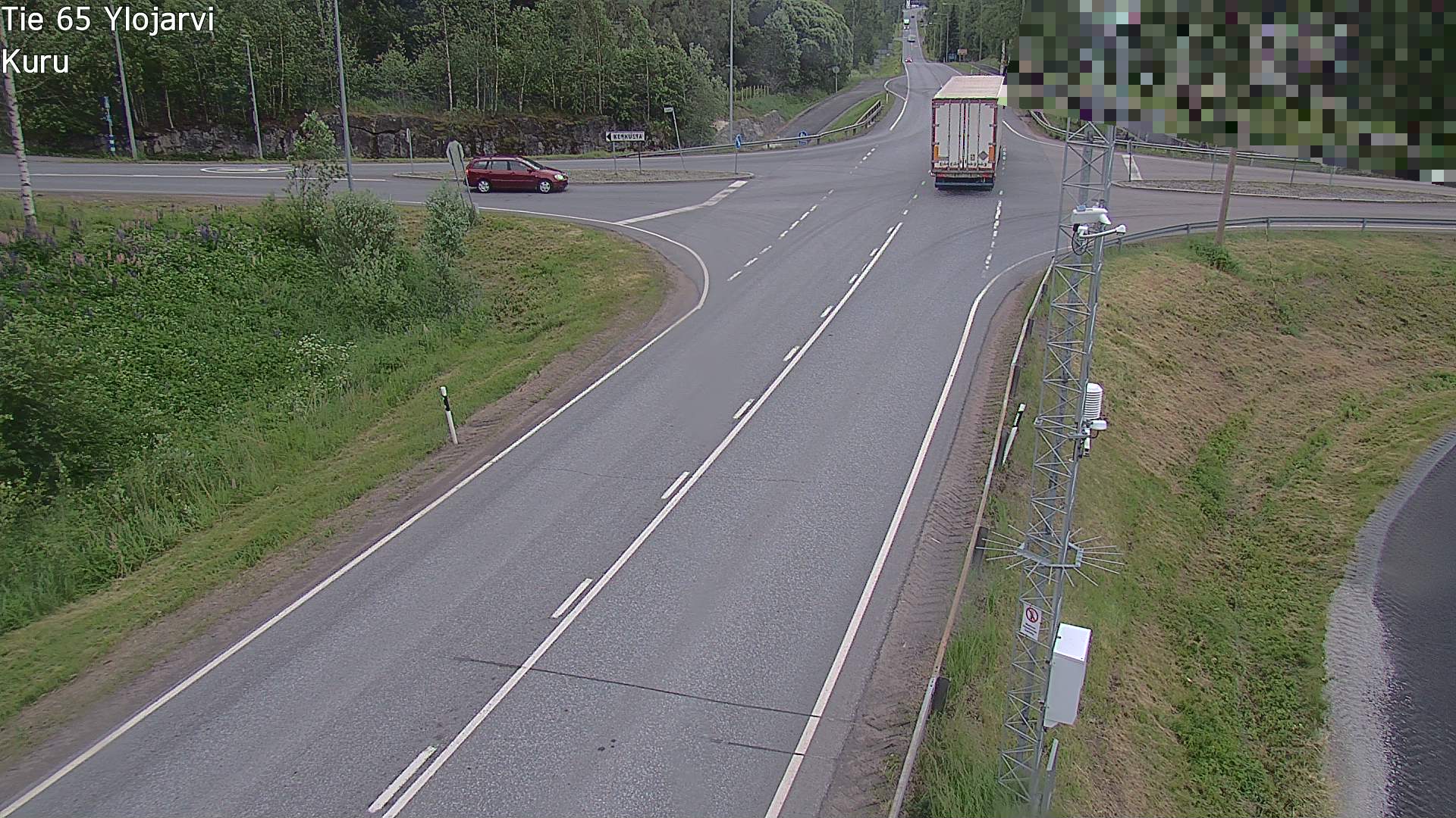 Weather Camera Image Väg 65 Ylöjärvi, Kuru, Ylöjärvi, Pirkanmaa
