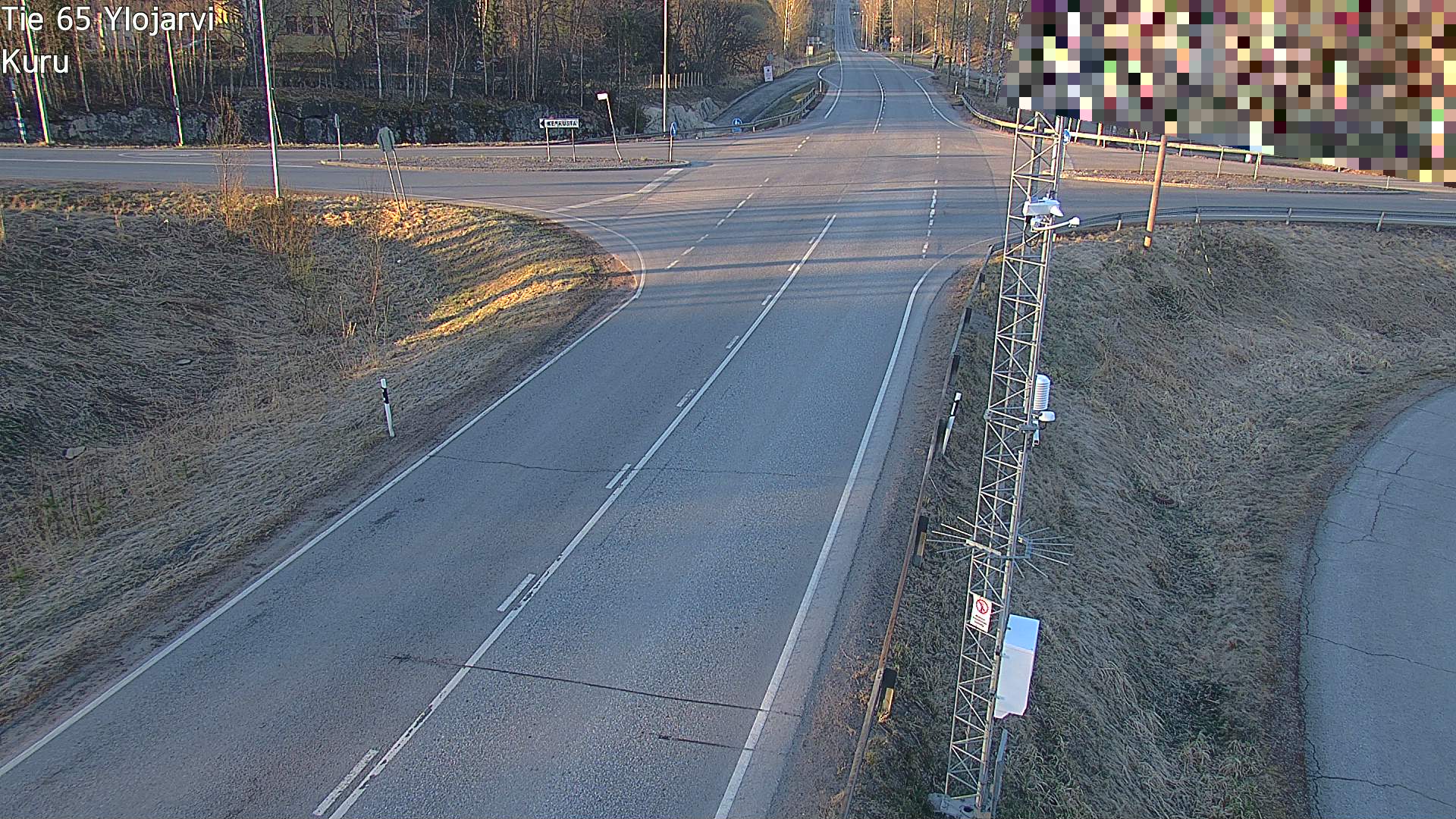 Weather Camera Image Väg 65 Ylöjärvi, Kuru, Ylöjärvi, Pirkanmaa