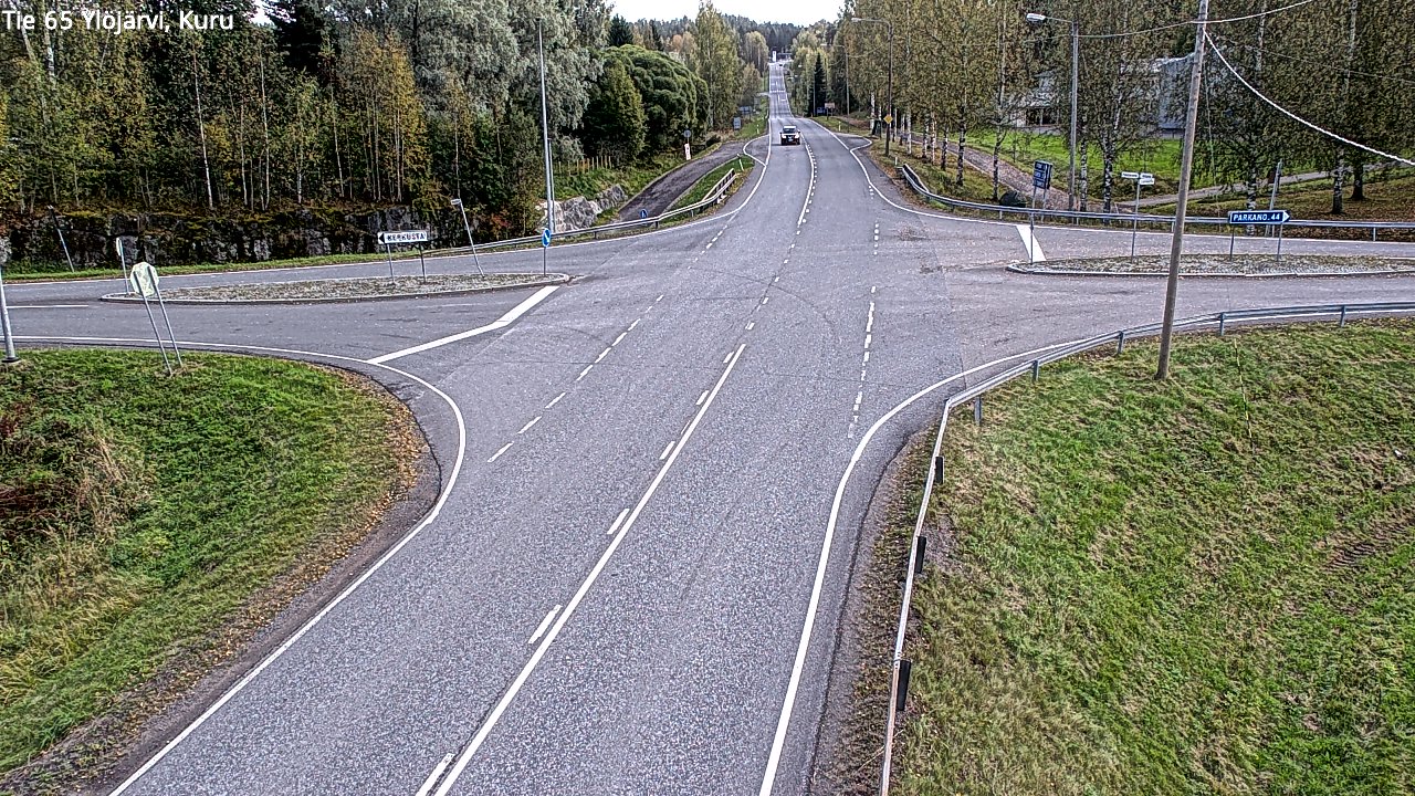 Weather Camera Image Road 65 Ylöjärvi, Kuru, Ylöjärvi, Pirkanmaa