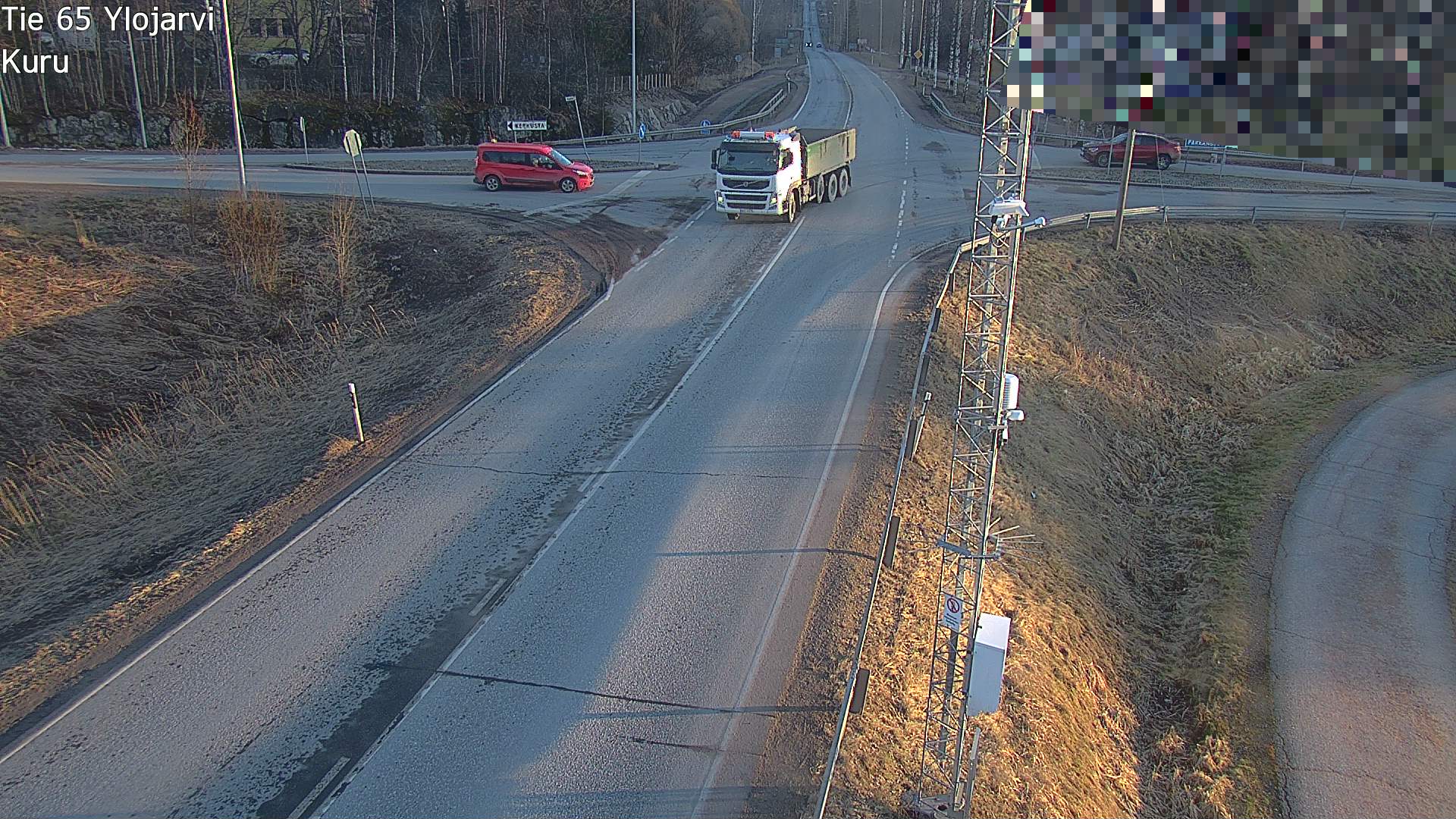 Weather Camera Image Väg 65 Ylöjärvi, Kuru, Ylöjärvi, Pirkanmaa