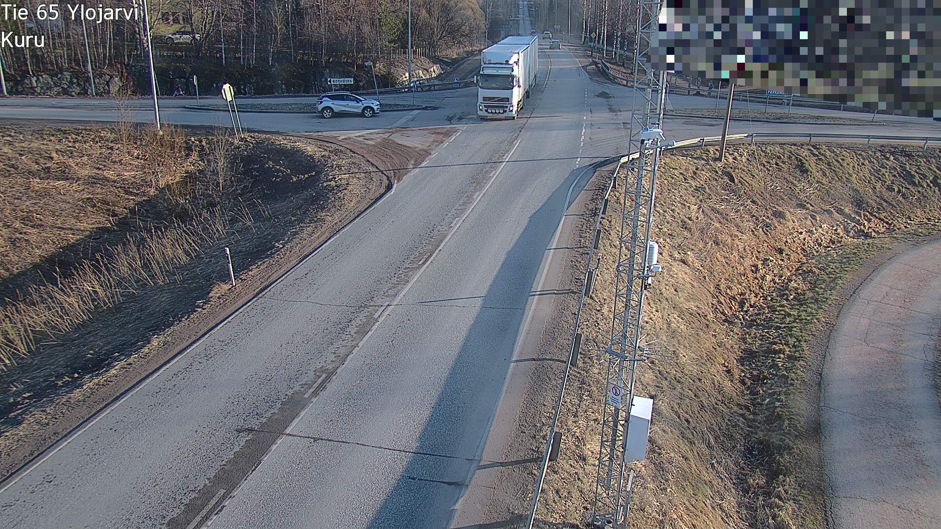 Weather Camera Image Väg 65 Ylöjärvi, Kuru, Ylöjärvi, Pirkanmaa