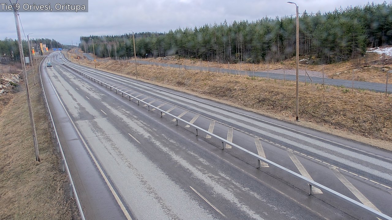 Weather Camera Image Väg 9 Orivesi, Oritupa, Orivesi, Pirkanmaa