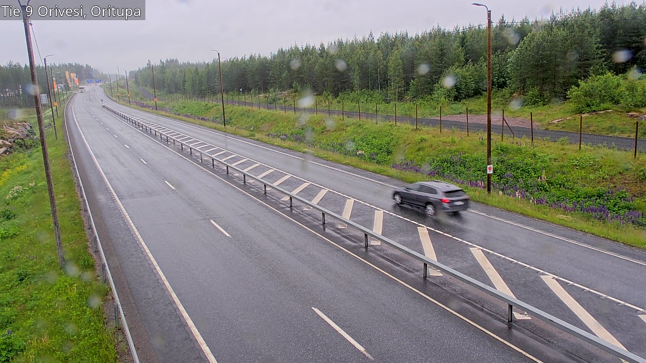 Weather Camera Image Väg 9 Orivesi, Oritupa, Orivesi, Pirkanmaa