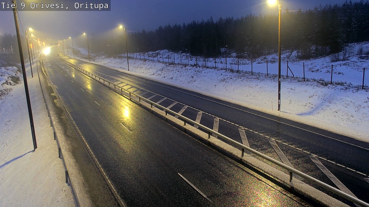 Weather Camera Image Väg 9 Orivesi, Oritupa, Orivesi, Pirkanmaa