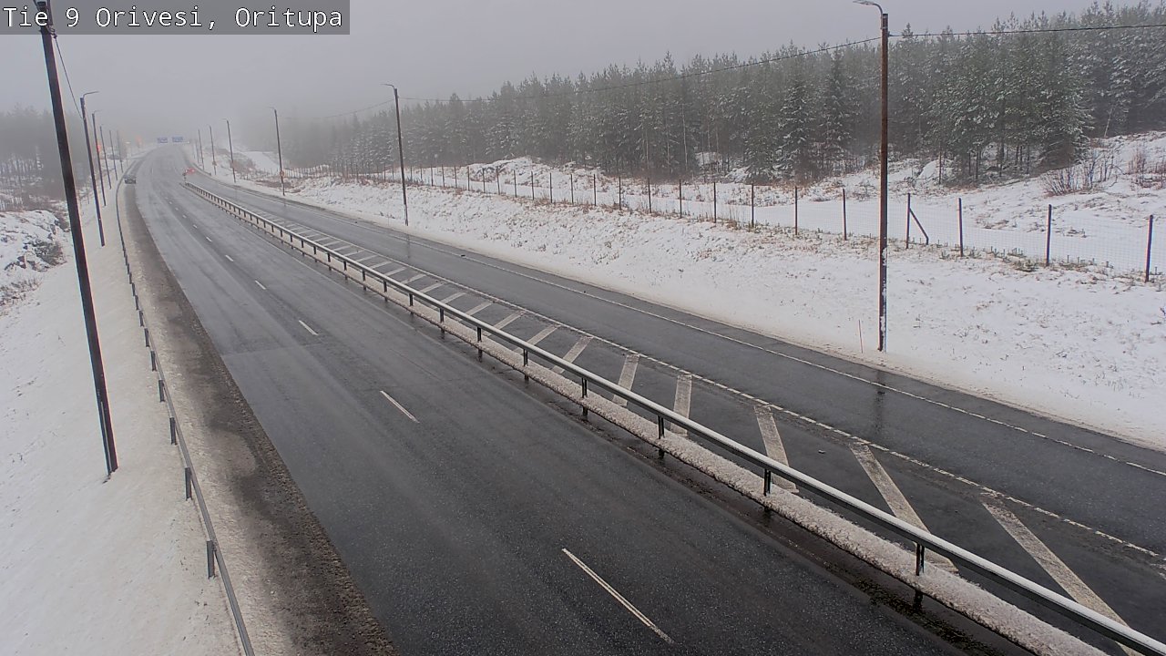 Weather Camera Image Väg 9 Orivesi, Oritupa, Orivesi, Pirkanmaa
